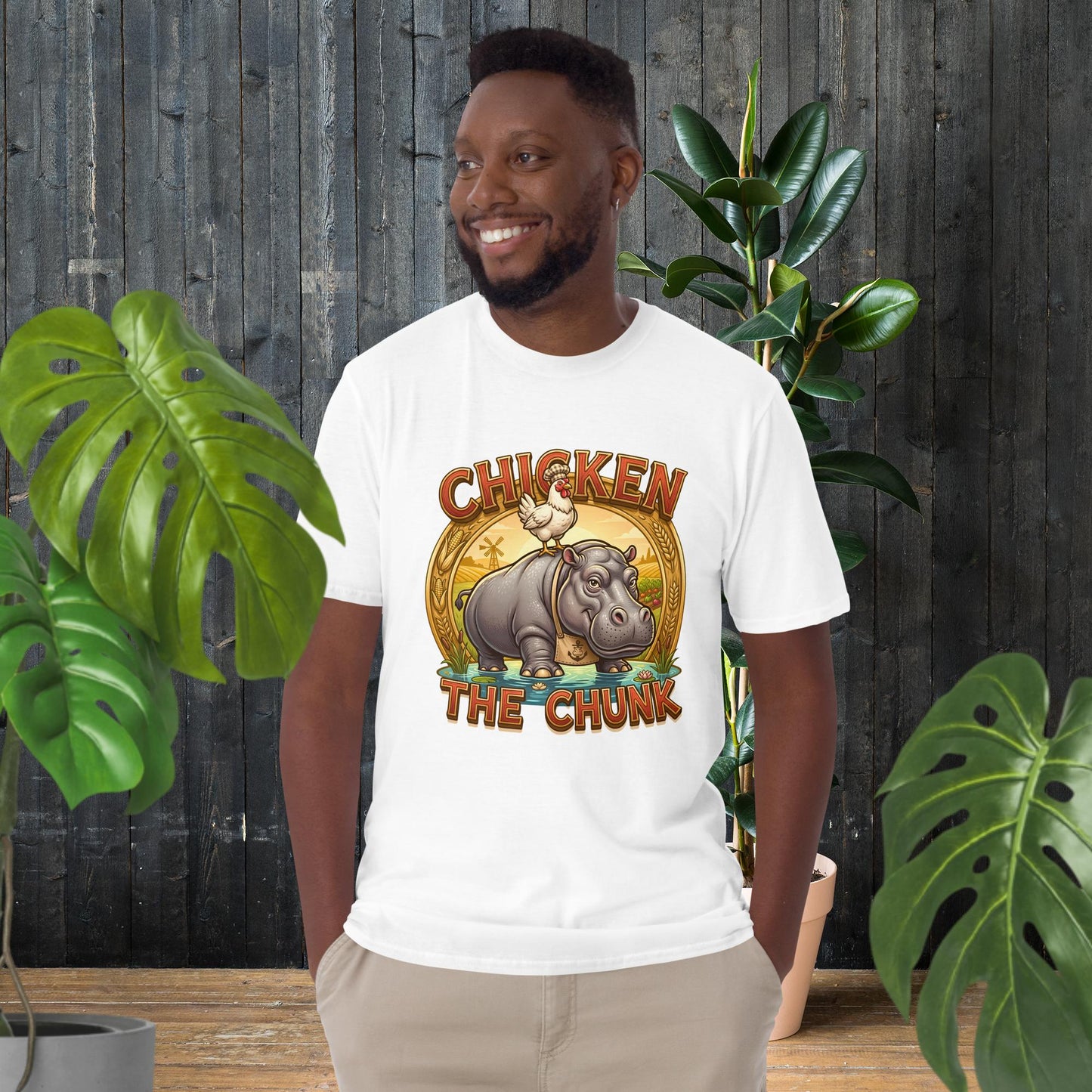 Chicken the Chunk | Chicken and Hippo T-Shirt