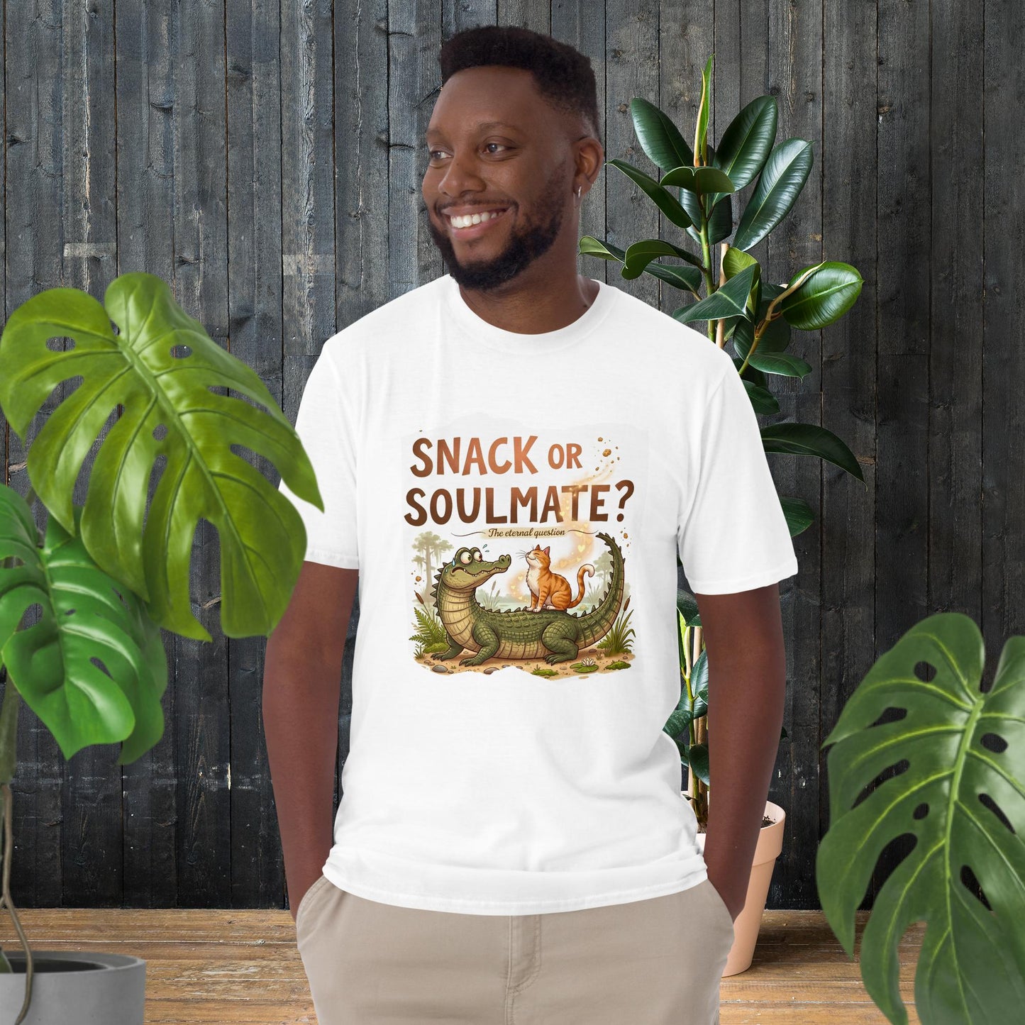 Seelenverwandter oder Snack? | Lustiges Tier-T-Shirt