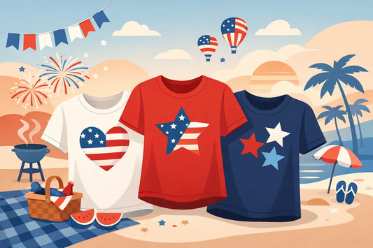 Cute Patriotic T Shirts for Your July Plans