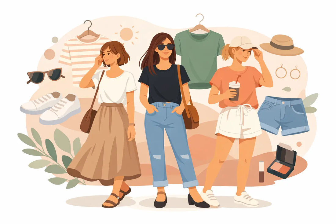 12 Cute Tee Outfit Examples You'll Actually Wear