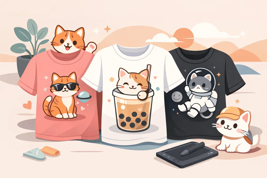 Cute Cat Graphic Tees That Actually Feel Fun