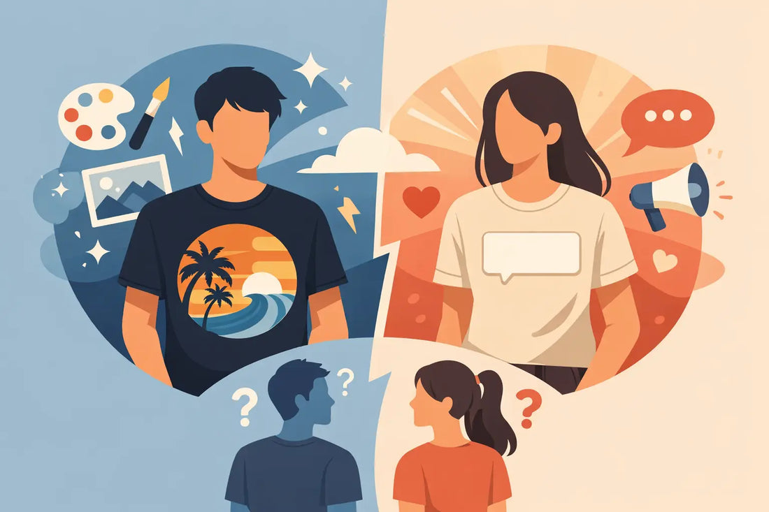 Graphic Tees vs Slogan Tees Which Feels Like You?