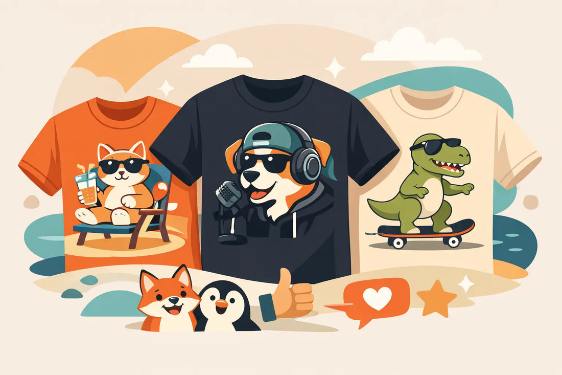 Funny Animal Graphic Tees That Get Noticed