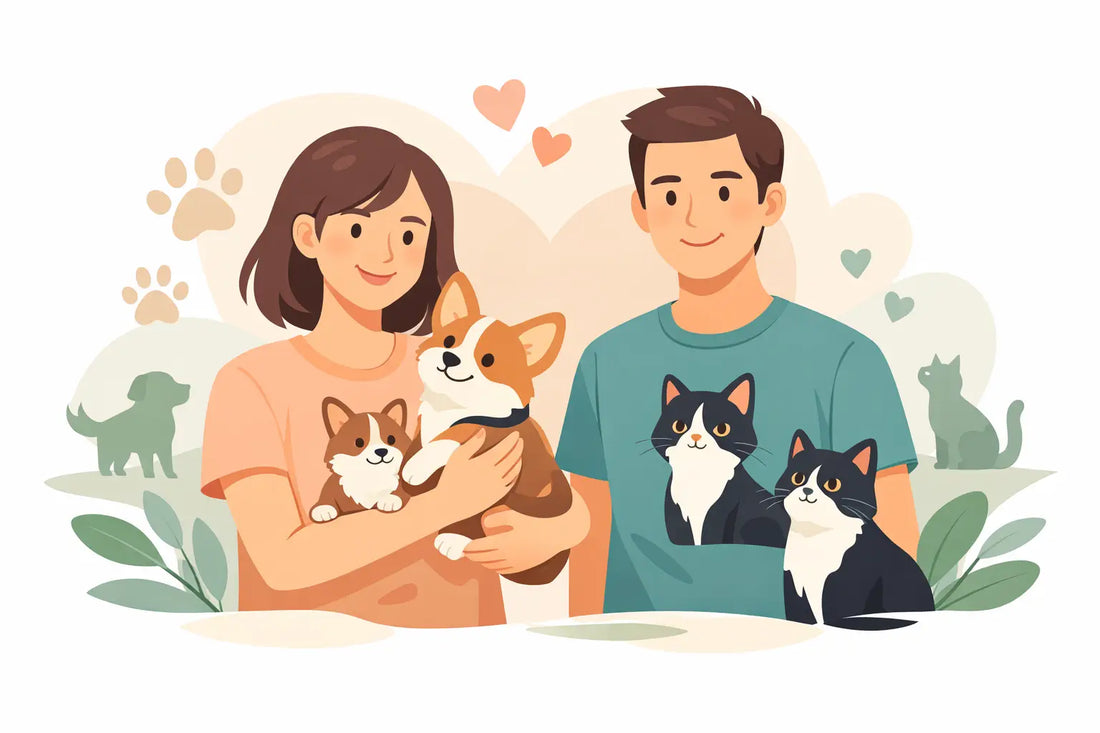 Matching Pet Owner Shirts That Feel Personal