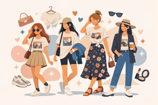 12 Cute Ways to Wear Graphic Tees