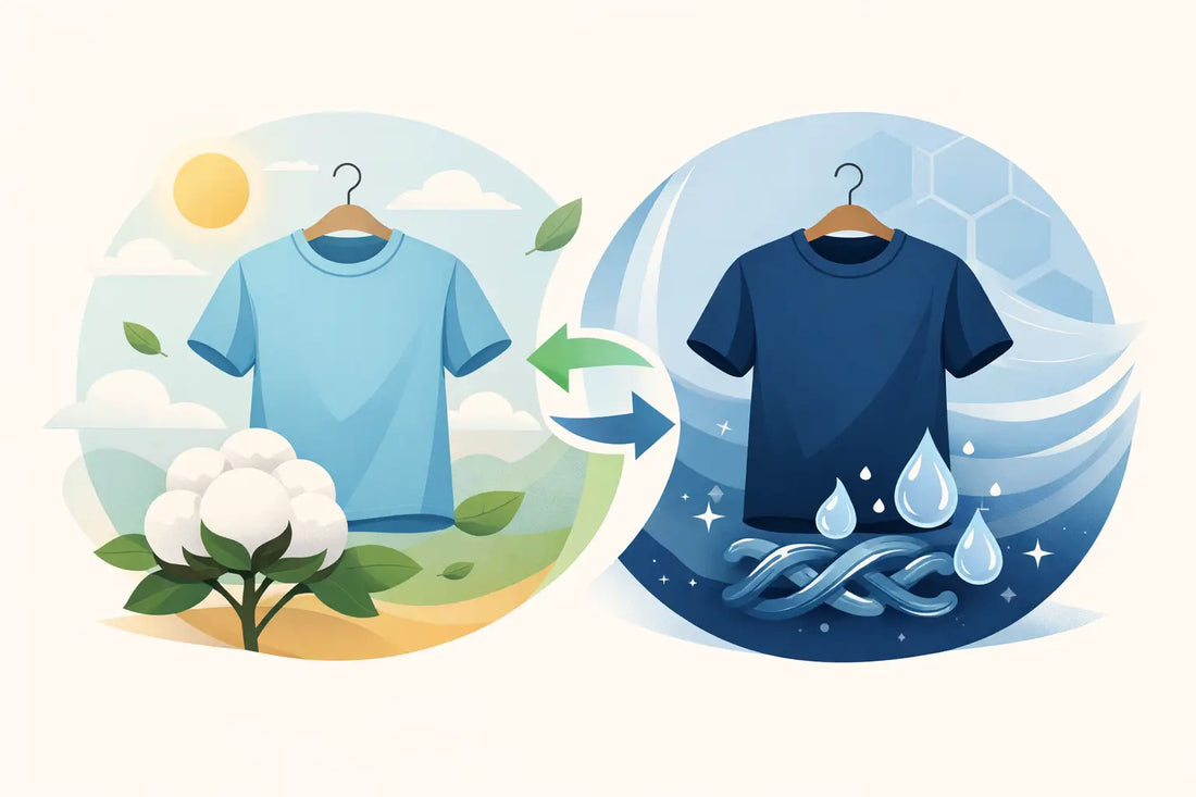 Cotton Tees vs Polyester Tees: Which Feels Better?