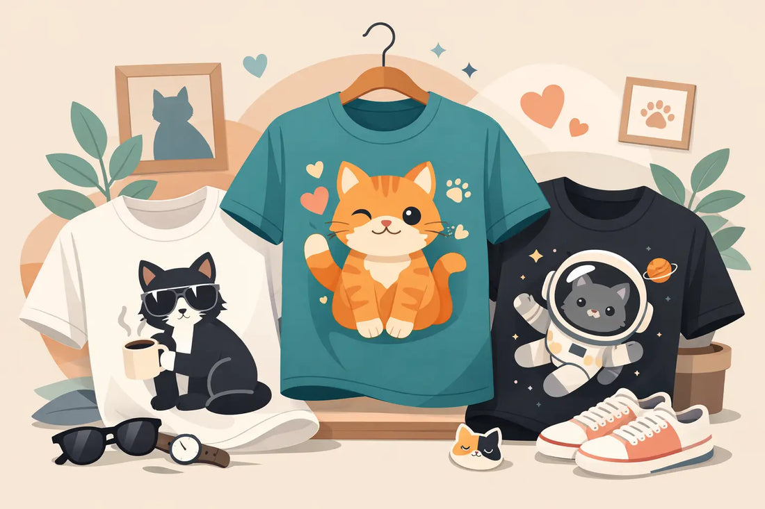 Cat Graphic Shirts That Show Your Purrsonality