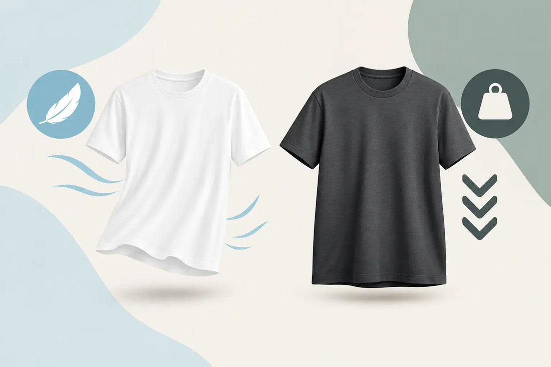 Lightweight Versus Heavyweight Tees Compared