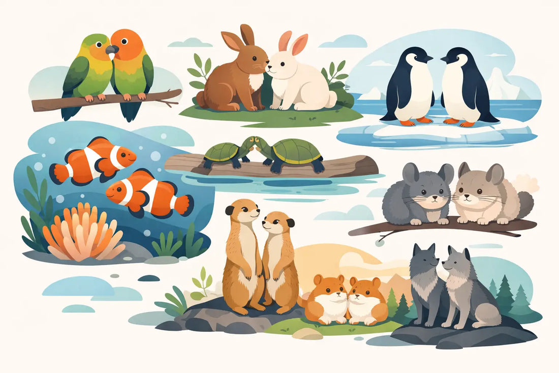 11 Animals That Need to Be in Pairs