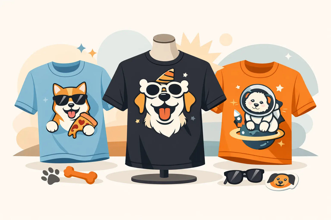 Funny Dog Graphic Tees That Get Noticed