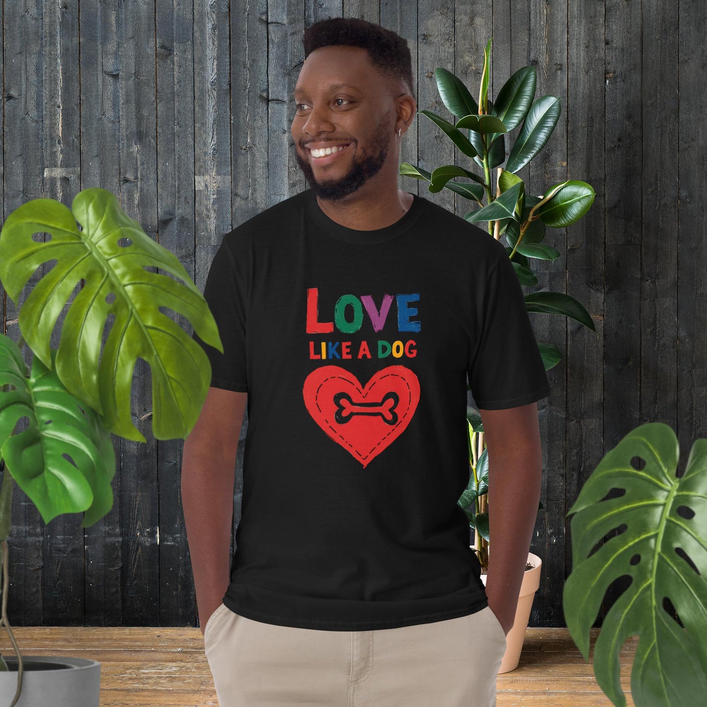 J'aime les chiens | T-shirt pour amoureux des chiens