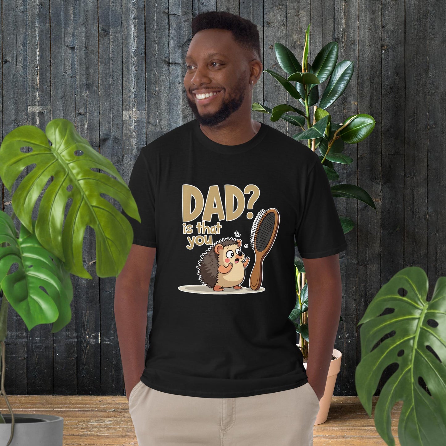 Papa? Bist du es? | Lustiges Igel-T-Shirt