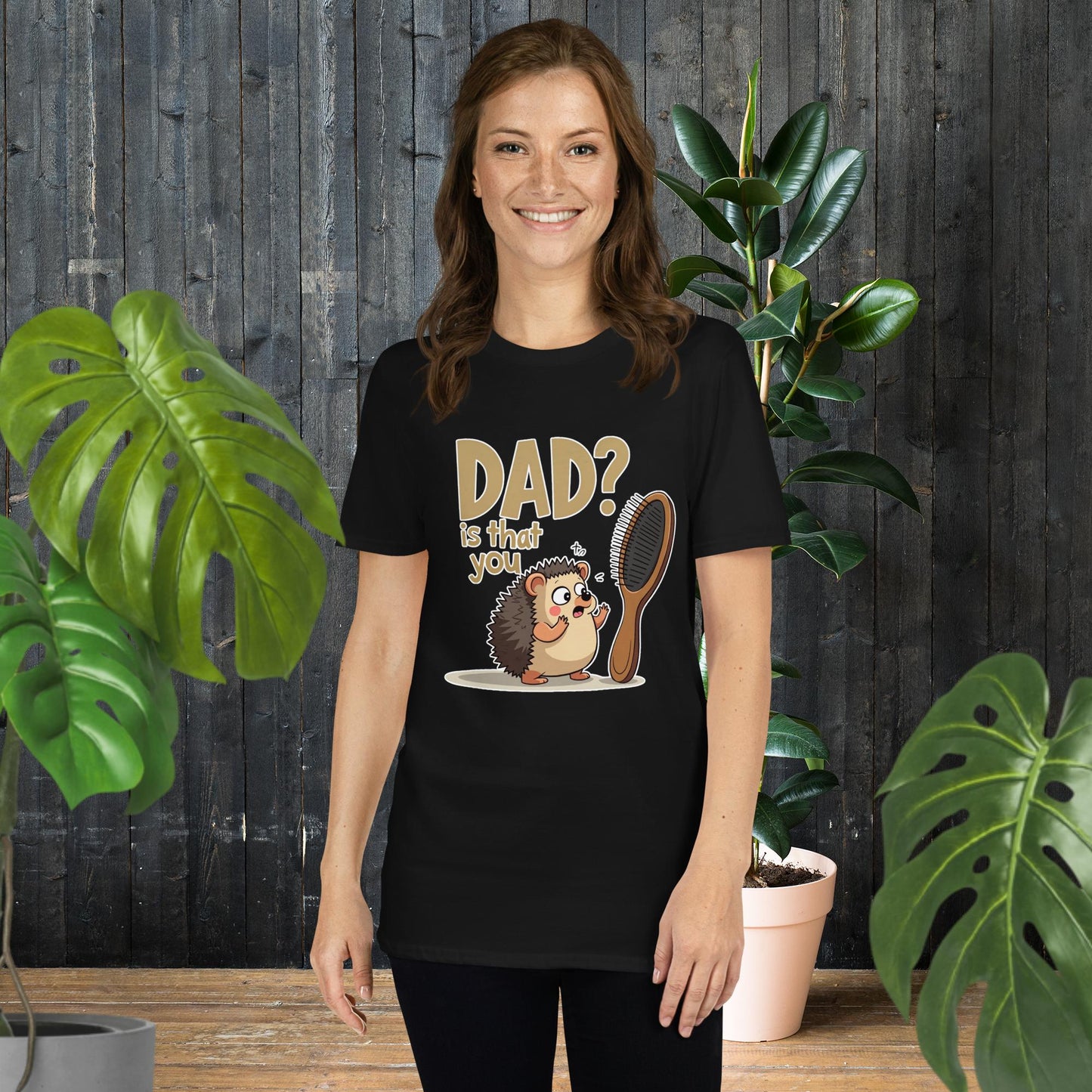 Papa? Bist du es? | Lustiges Igel-T-Shirt
