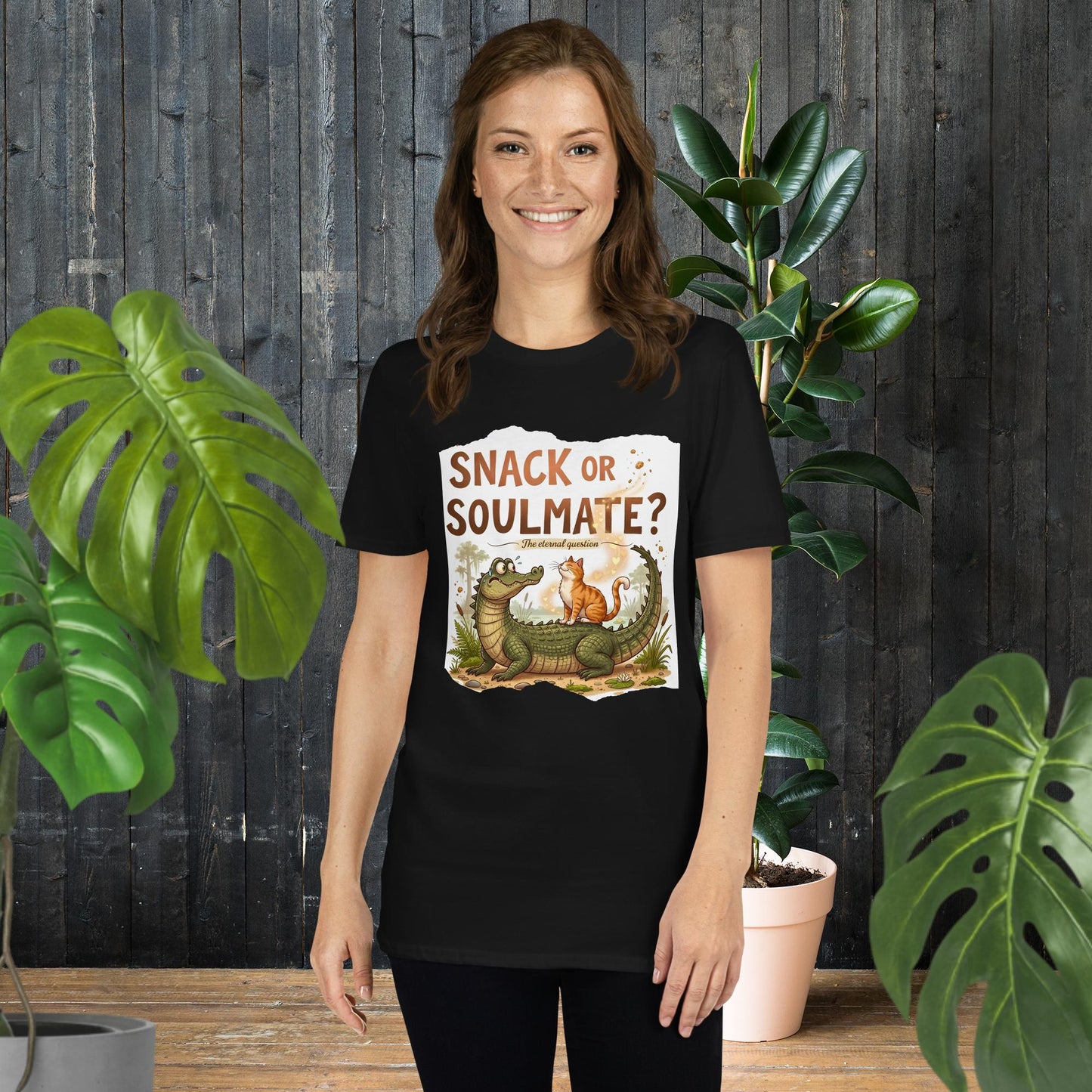 Seelenverwandter oder Snack? | Lustiges Tier-T-Shirt