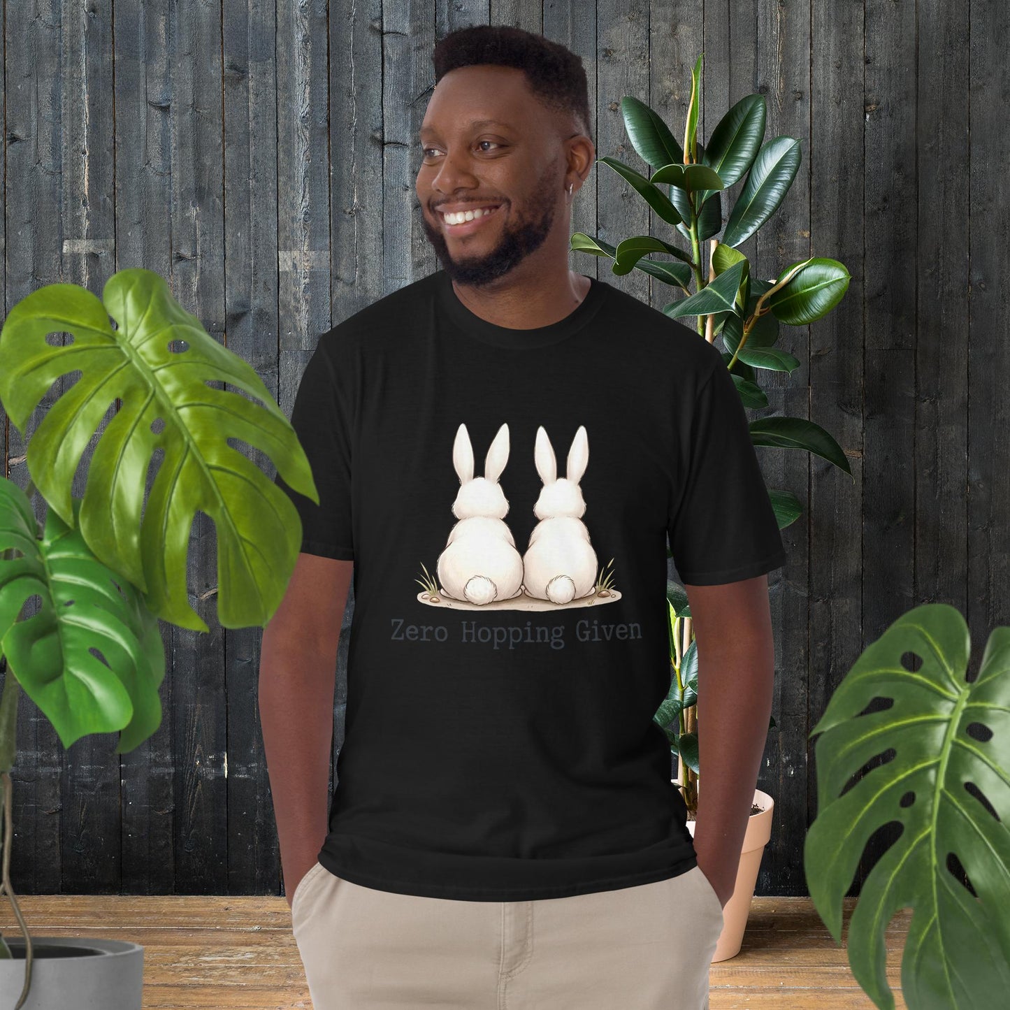 Zero Hopping Given | Lustiges Hasen-T-Shirt