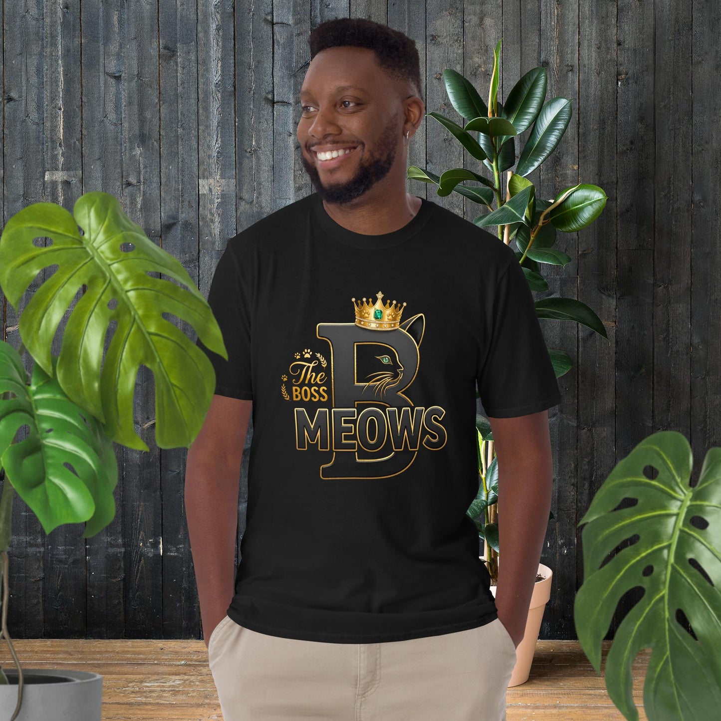 O Chefe Mia | T-Shirt para Donos de Gato