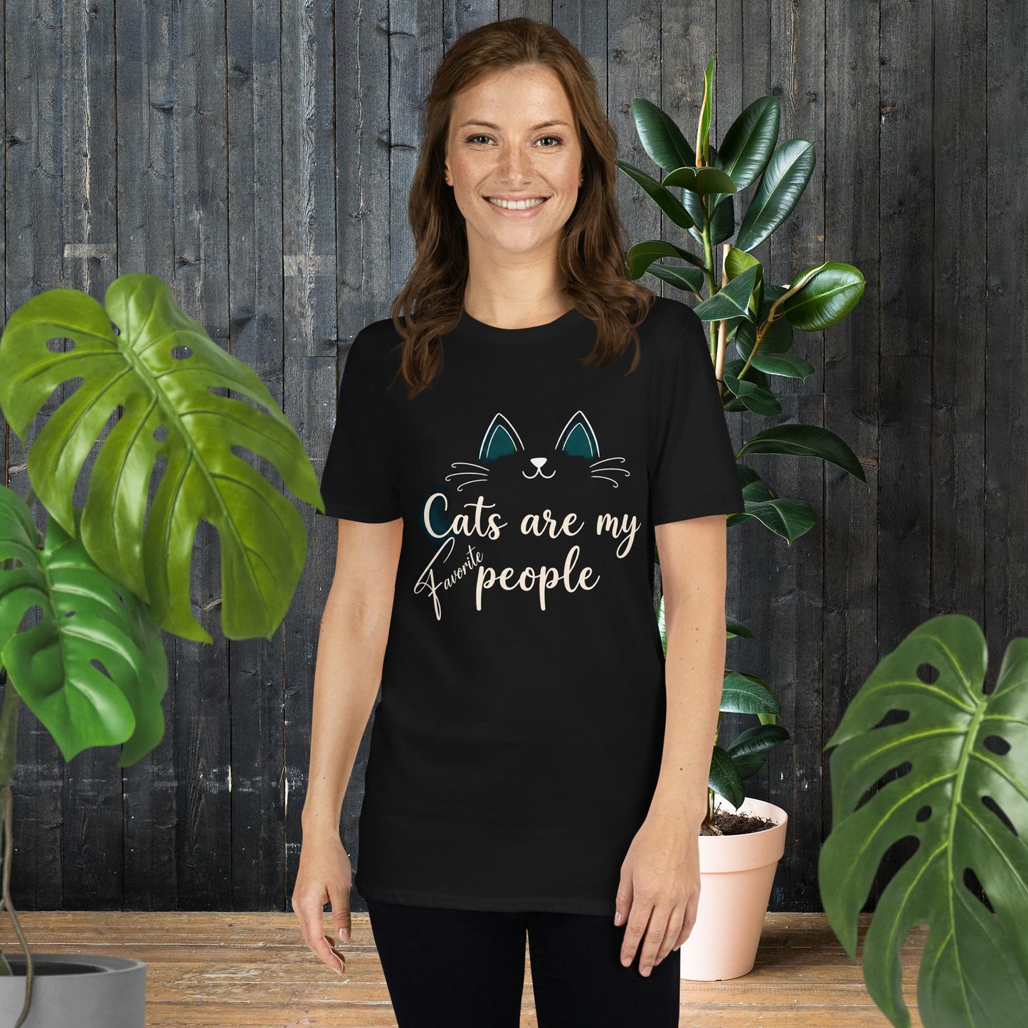 Os Gatos São o Meu Povo | T-Shirt para Amantes de Gatos