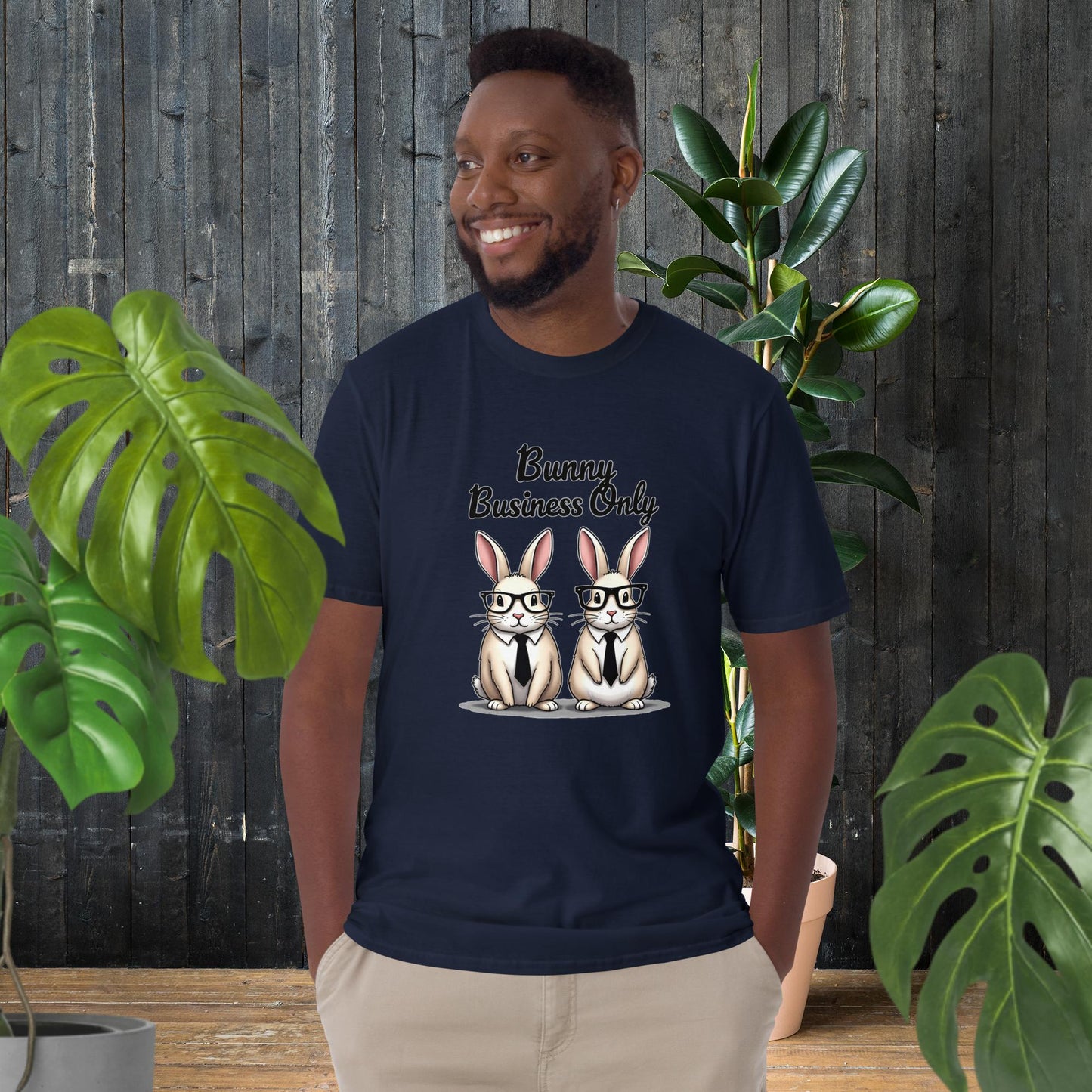 Lapins uniquement | T-shirt professionnel amusant avec un lapin