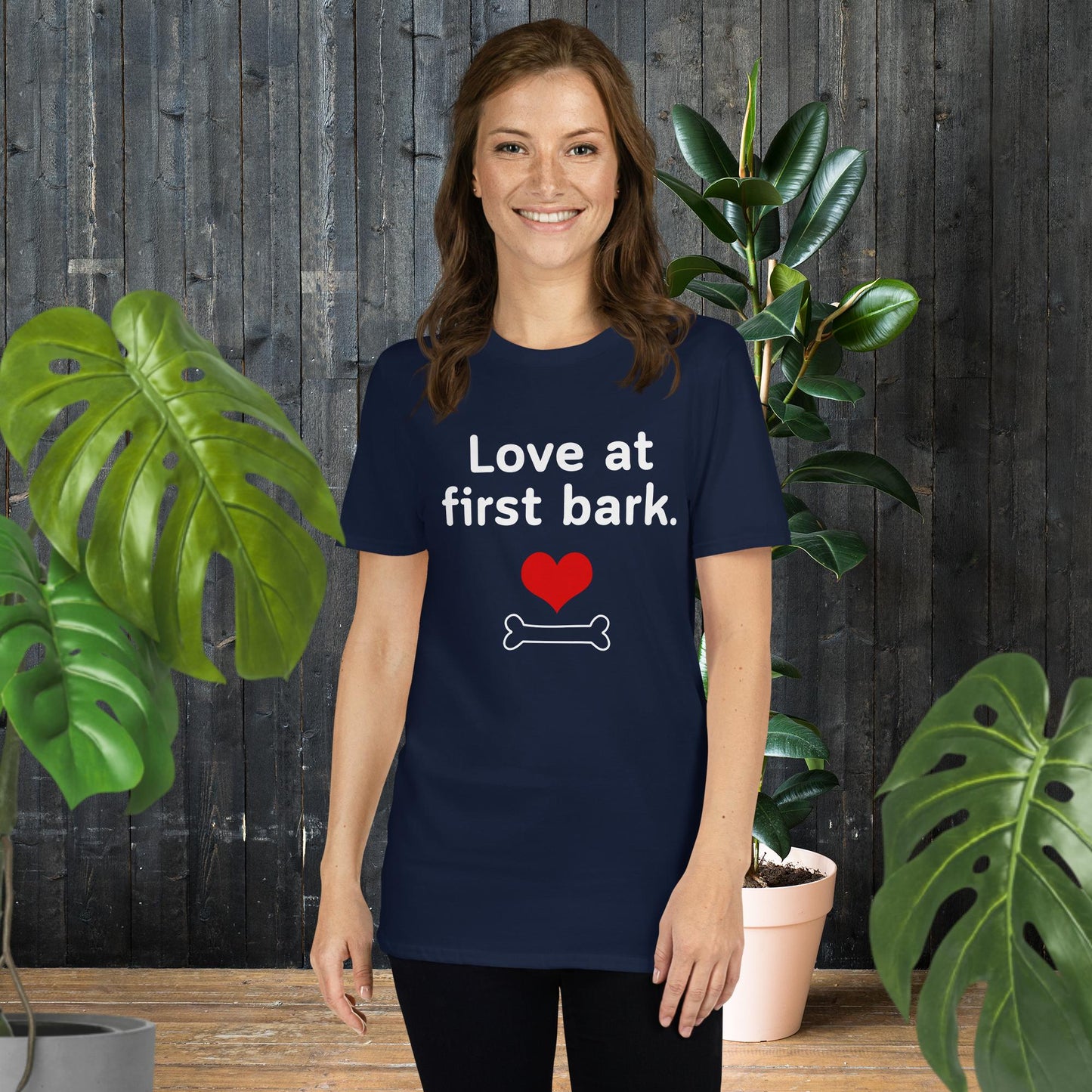 Liebe auf den ersten Wau | Süßes T-Shirt für Hundeliebhaber