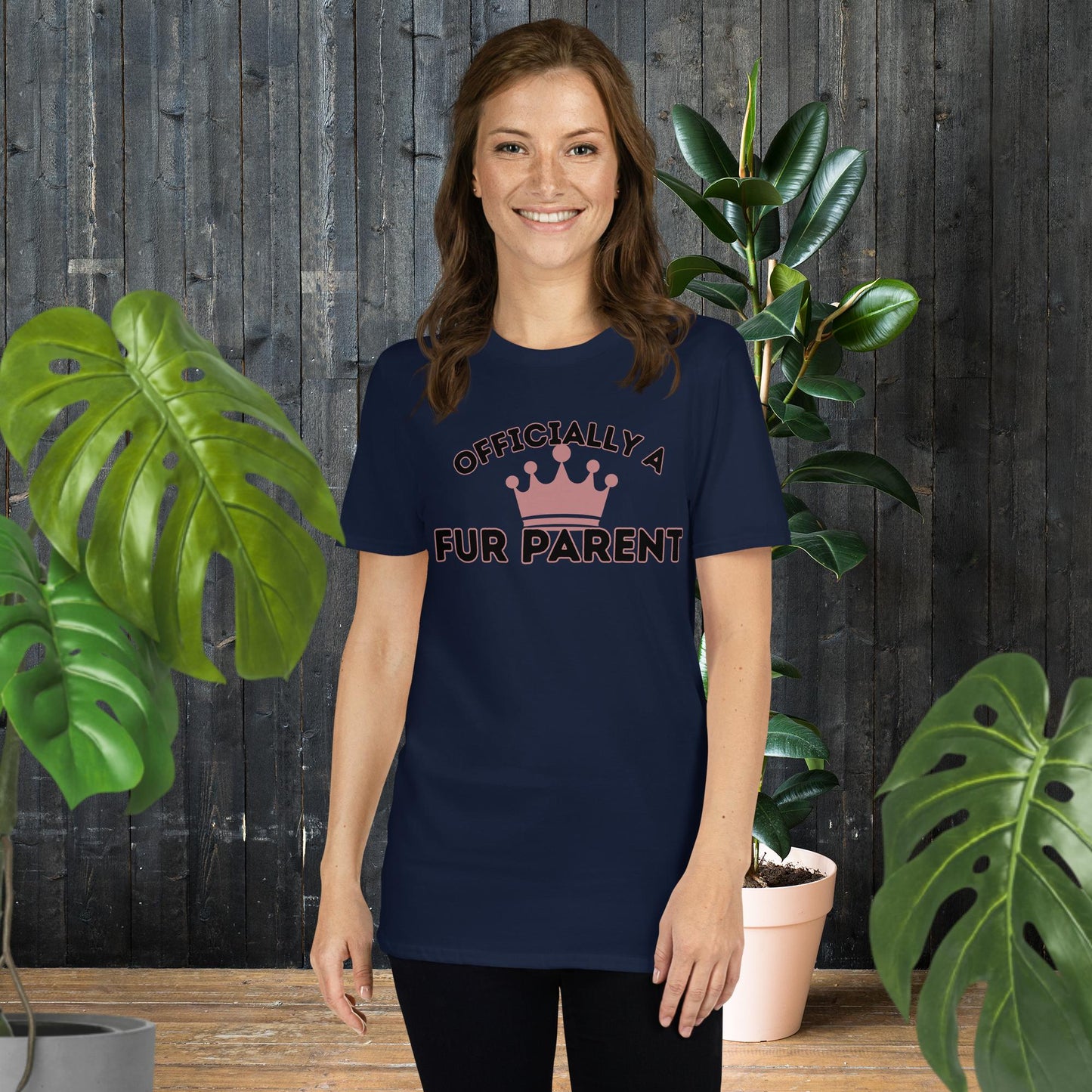 Offiziell ein Fell-Elternteil | Haustier-Elternteil T-Shirt