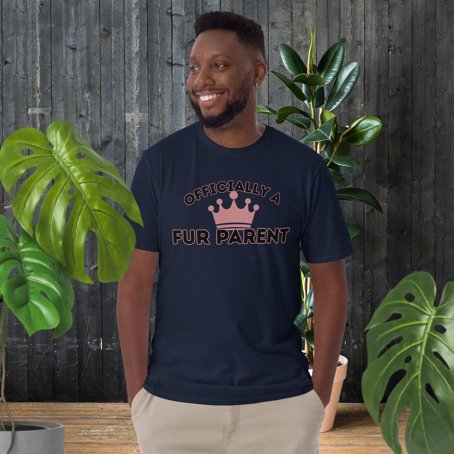 Offiziell ein Fell-Elternteil | Haustier-Elternteil T-Shirt