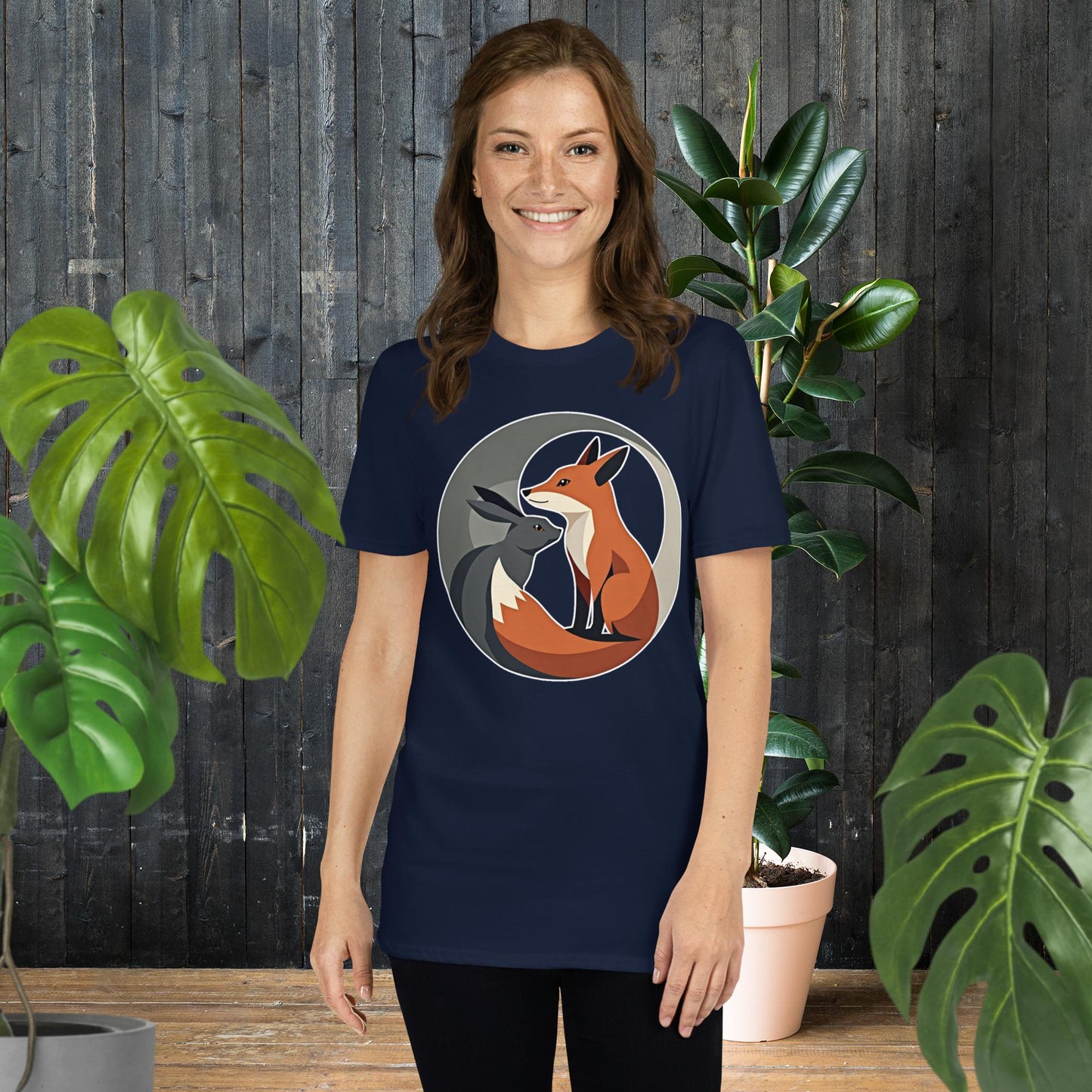 Woodland Animal | Fox and Hare T-Shirt