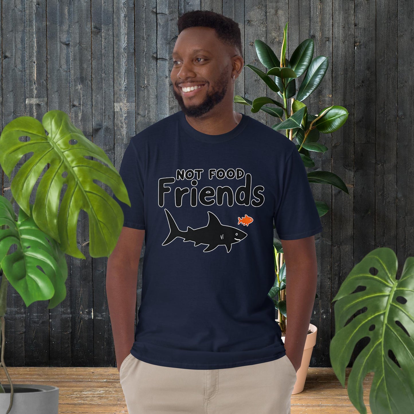 Pas des Amis à Déguster | T-shirt Marrant Requin