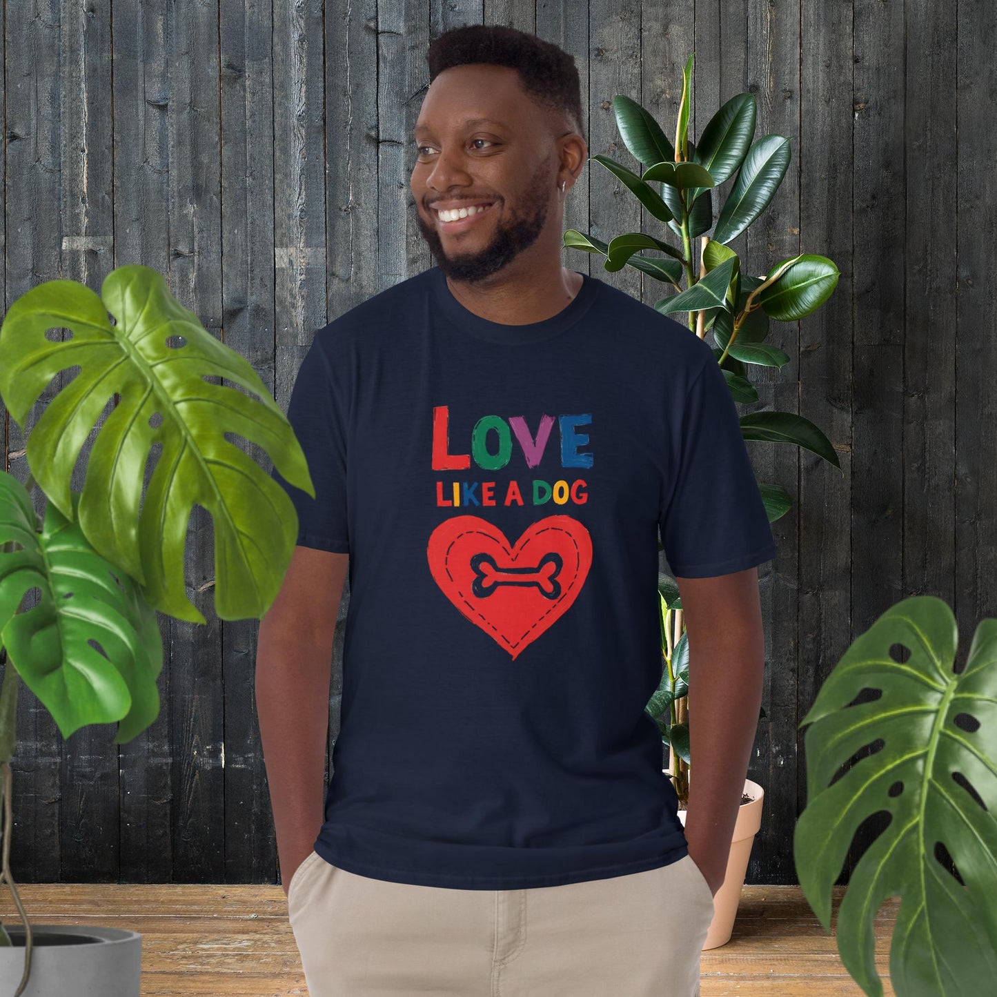 J'aime les chiens | T-shirt pour amoureux des chiens
