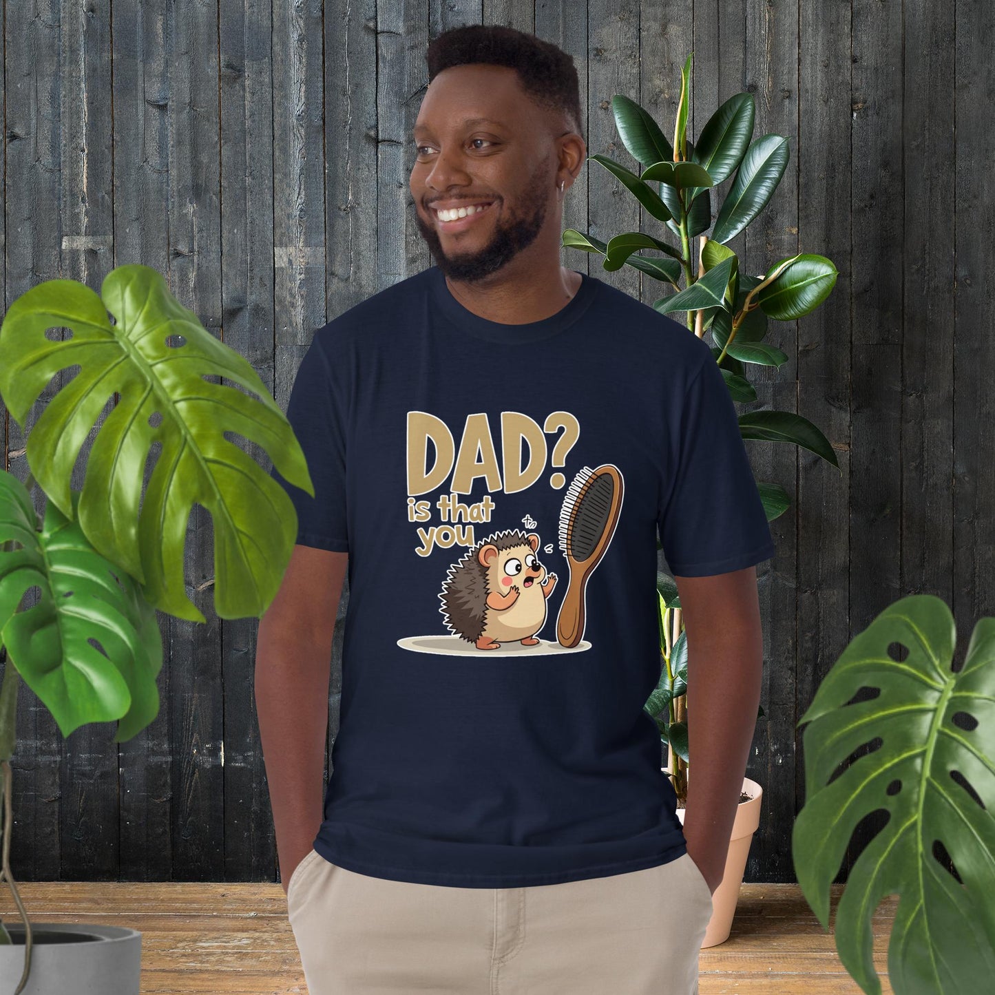 Papa? Bist du es? | Lustiges Igel-T-Shirt
