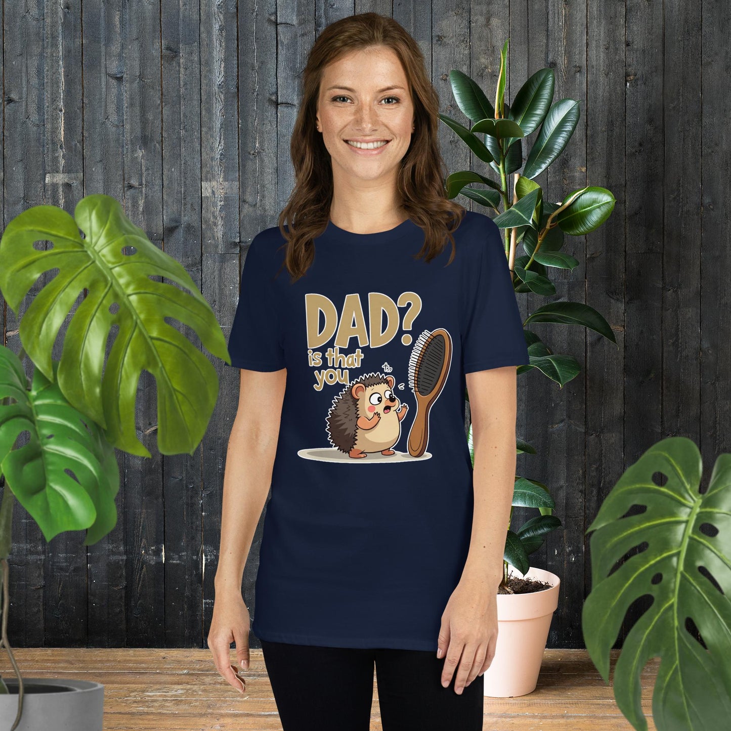 Papa? Bist du es? | Lustiges Igel-T-Shirt