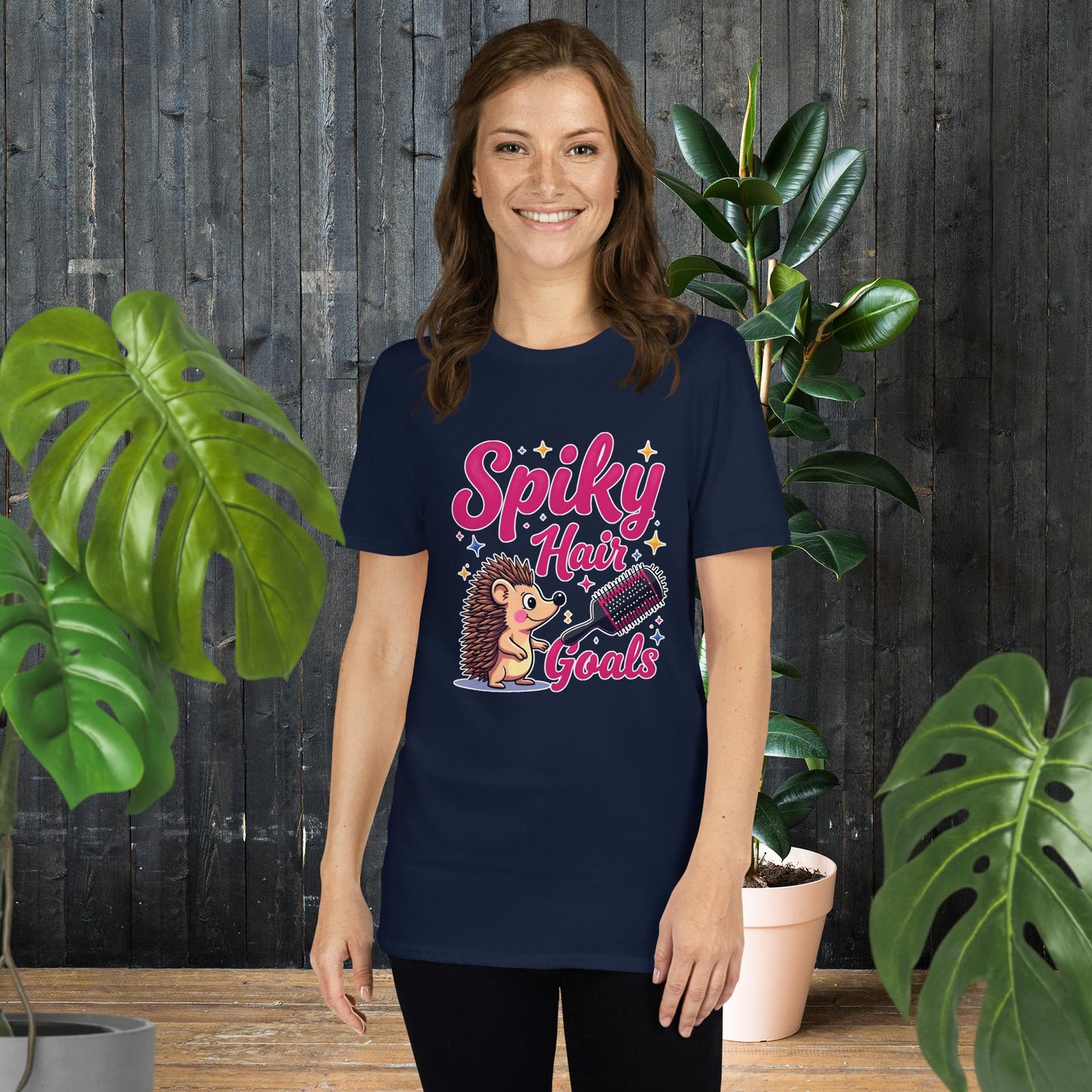 Objectif cheveux hérissés | T-shirt drôle de hérisson