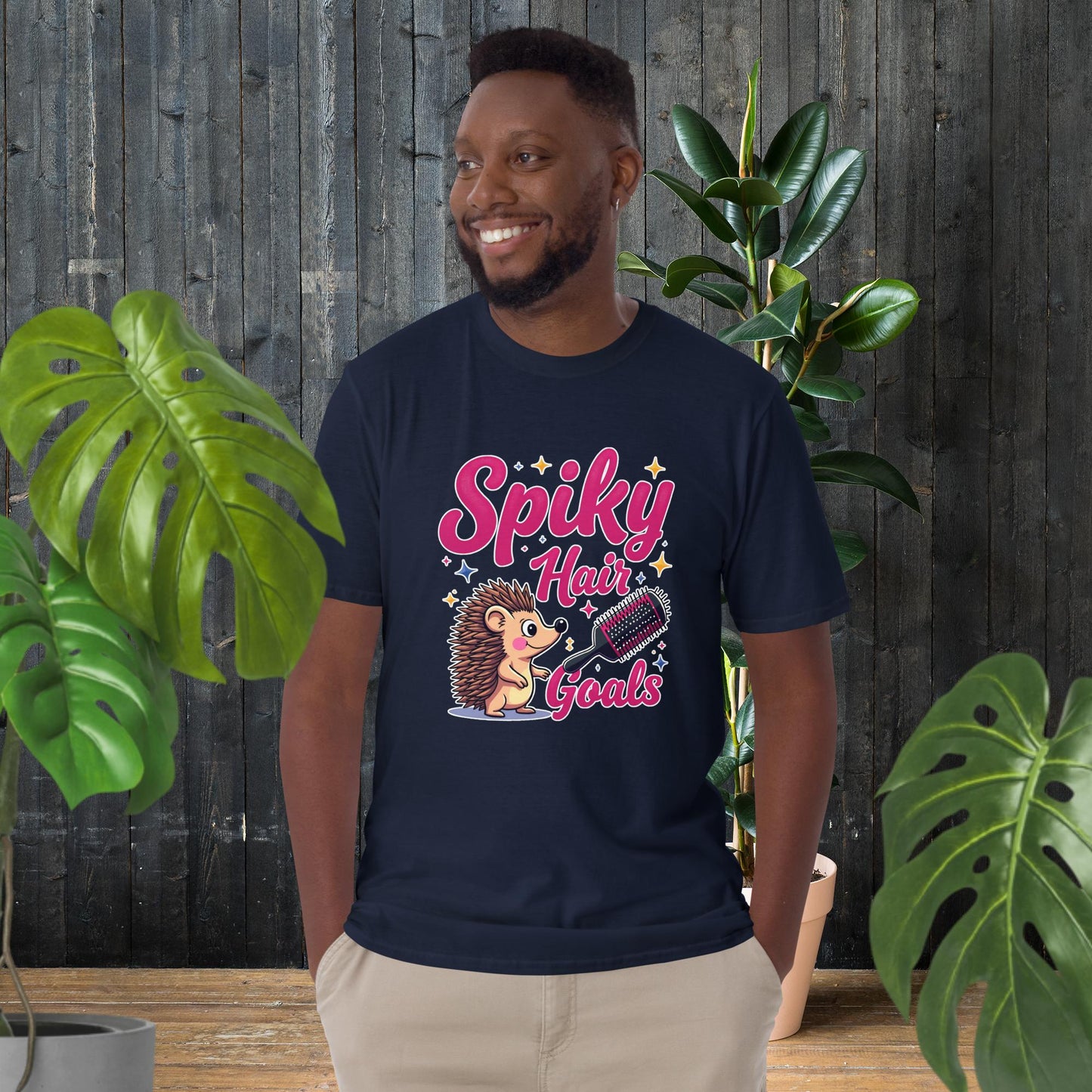Objectif cheveux hérissés | T-shirt drôle de hérisson