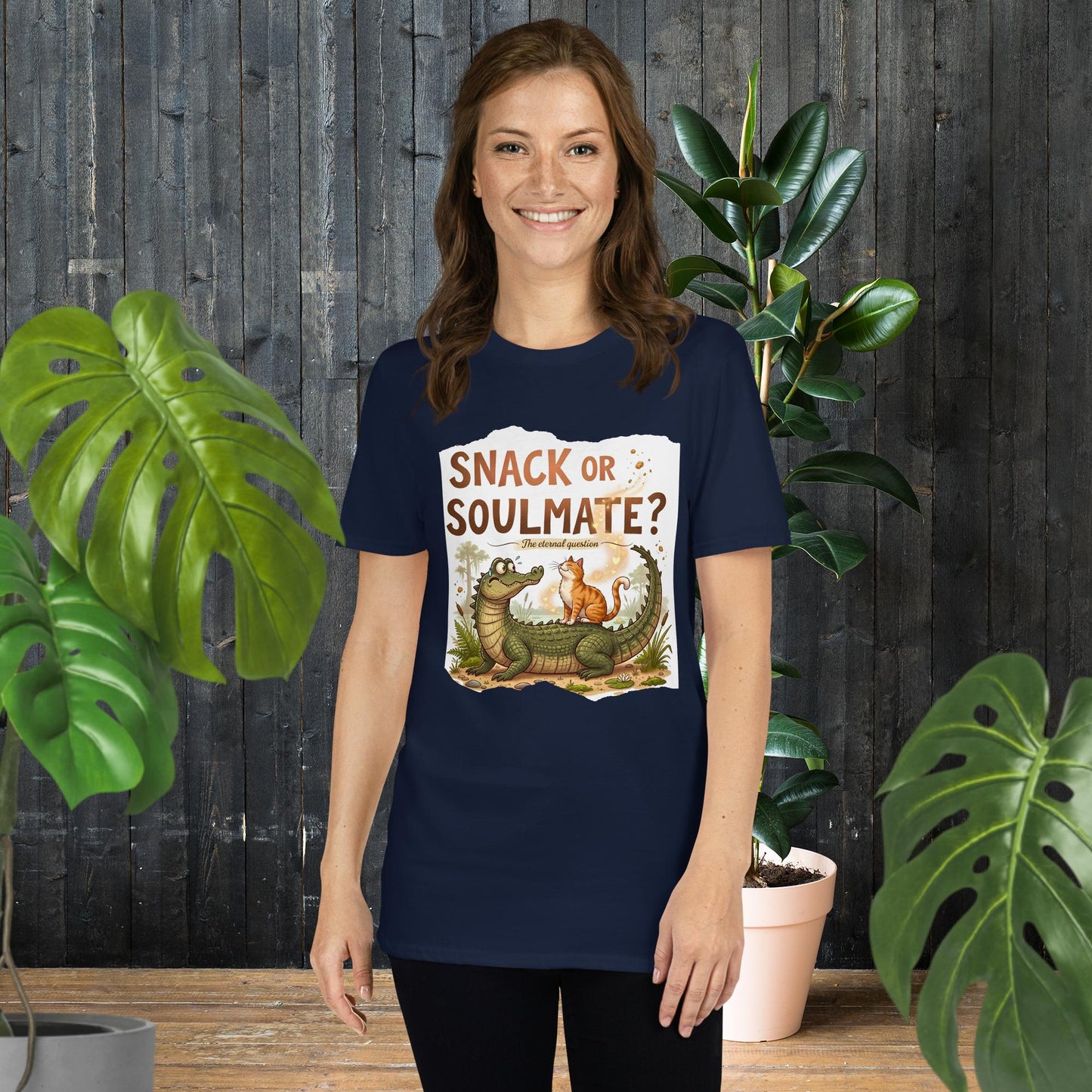 Seelenverwandter oder Snack? | Lustiges Tier-T-Shirt
