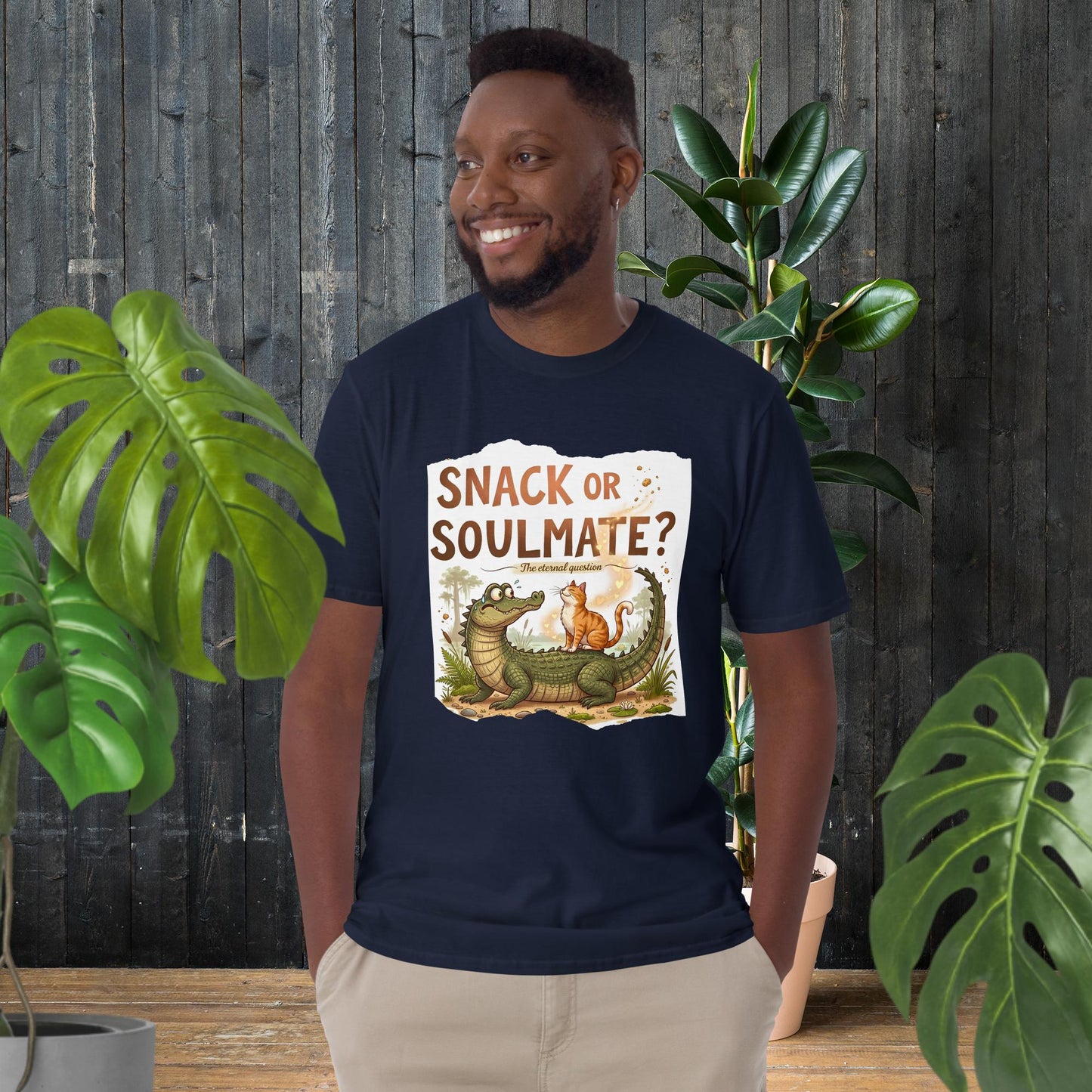 Seelenverwandter oder Snack? | Lustiges Tier-T-Shirt