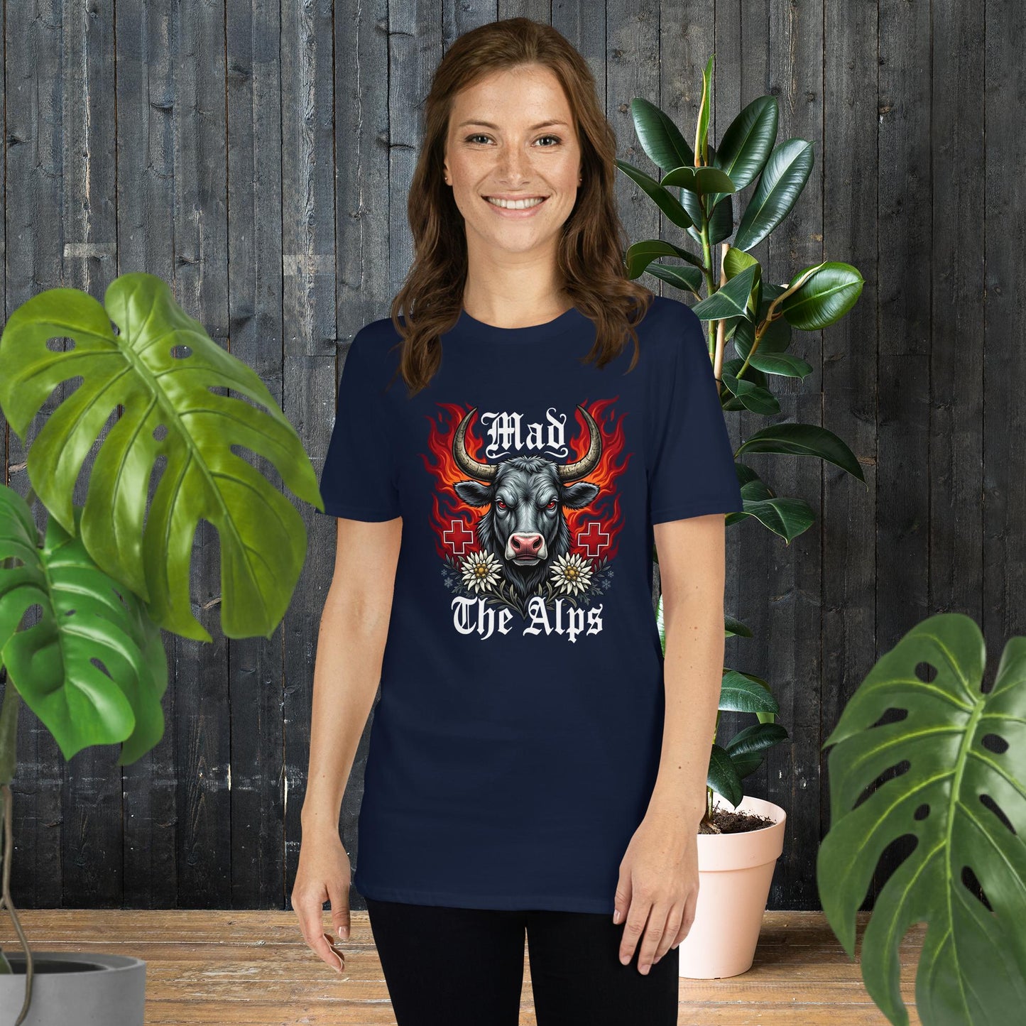 Mad The Alps | Fierce Swiss Bull T-Shirt