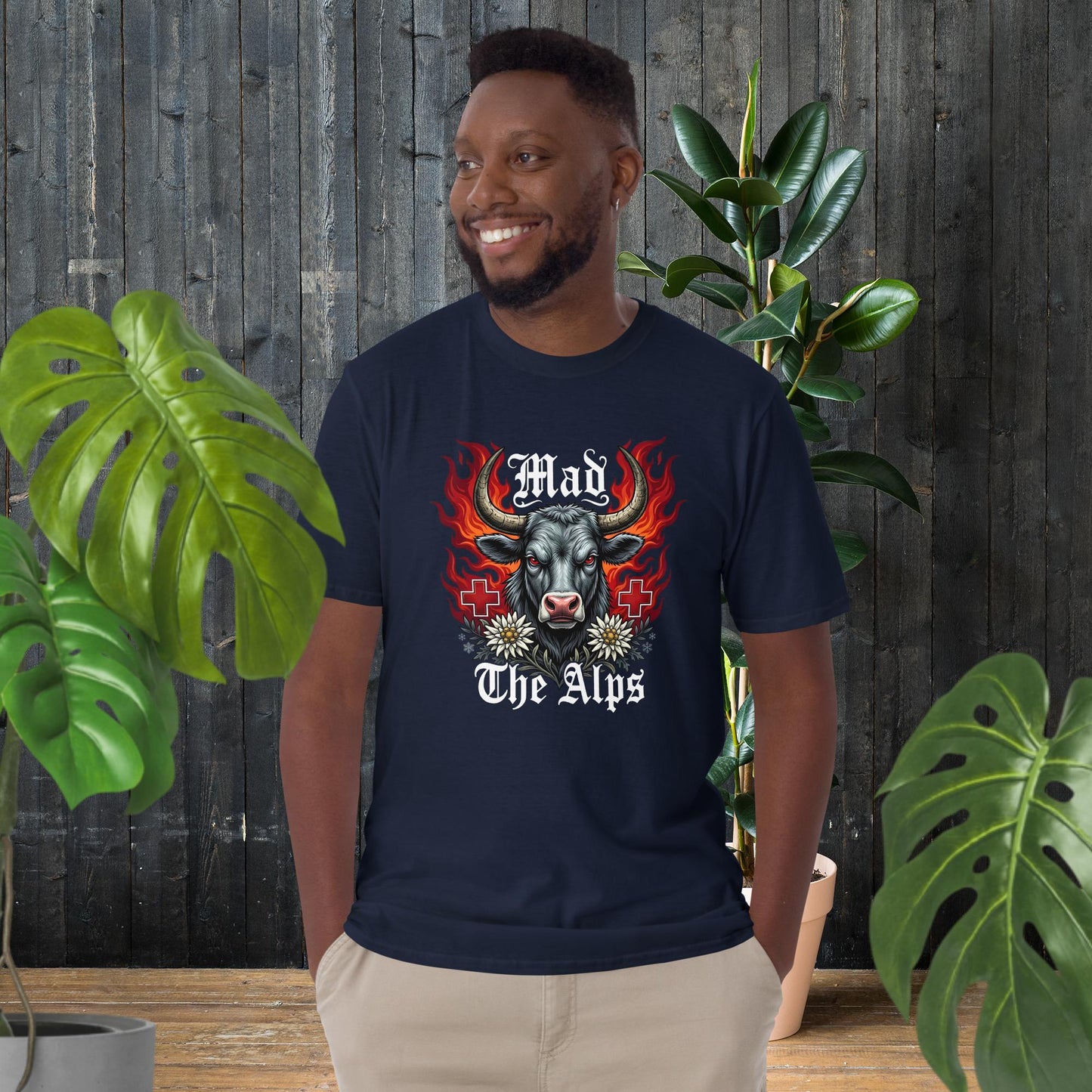 Mad The Alps | Fierce Swiss Bull T-Shirt