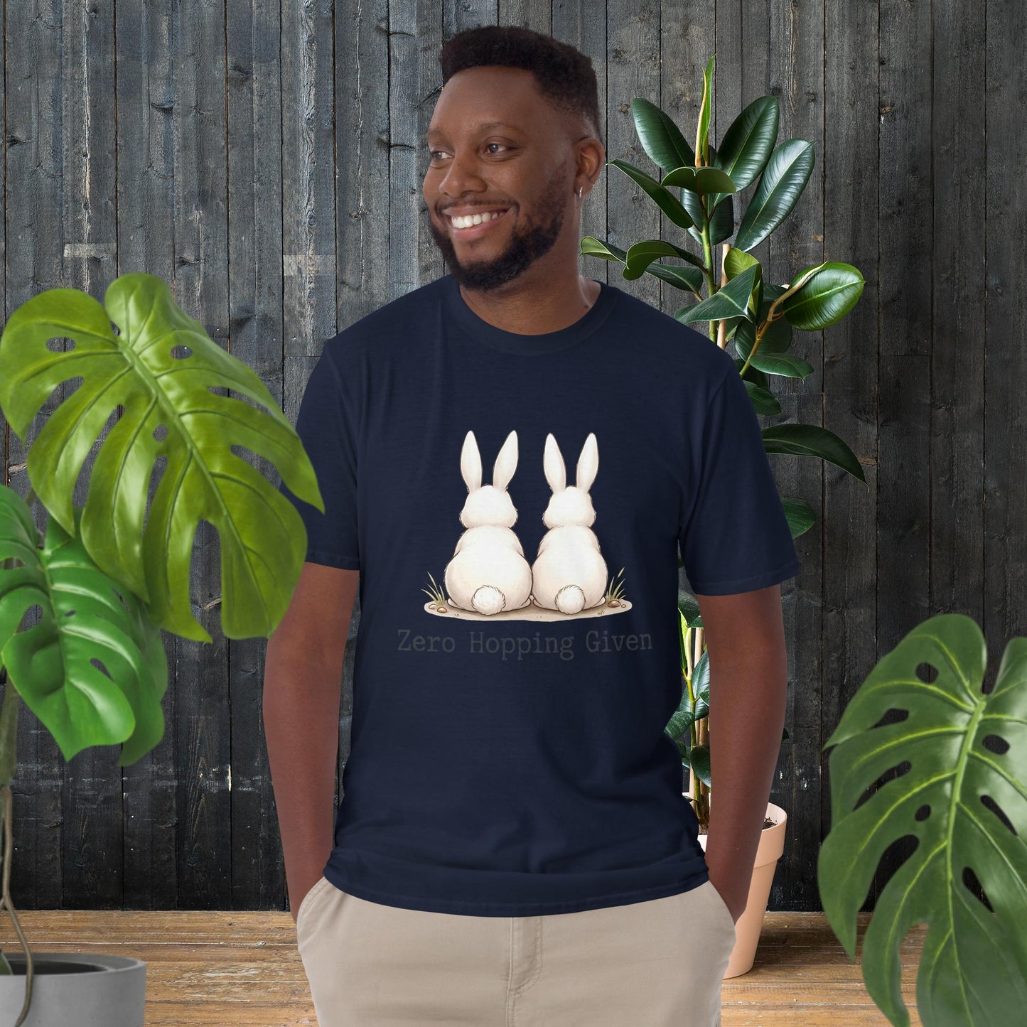 Zero Hopping Given | Lustiges Hasen-T-Shirt