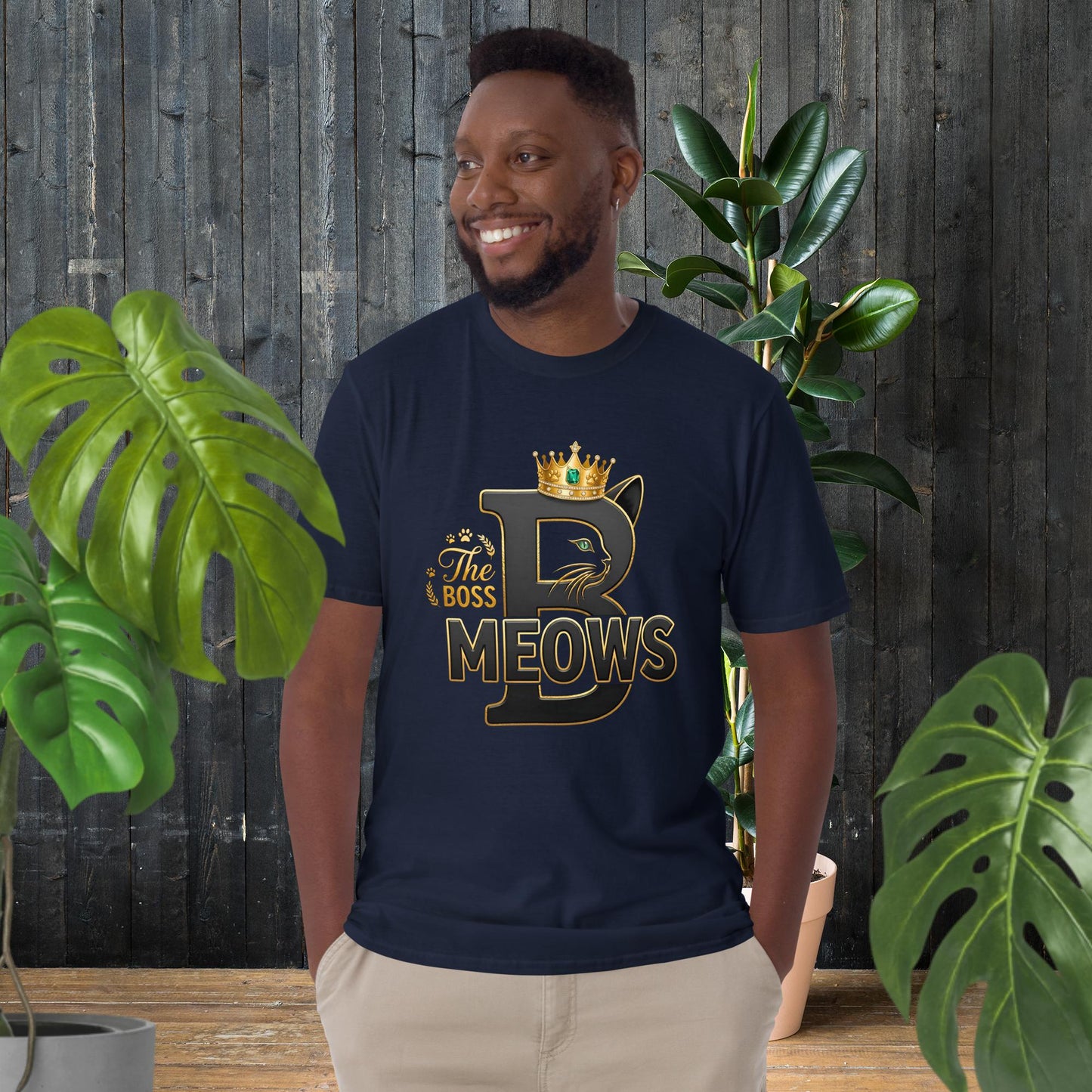 O Chefe Mia | T-Shirt para Donos de Gato