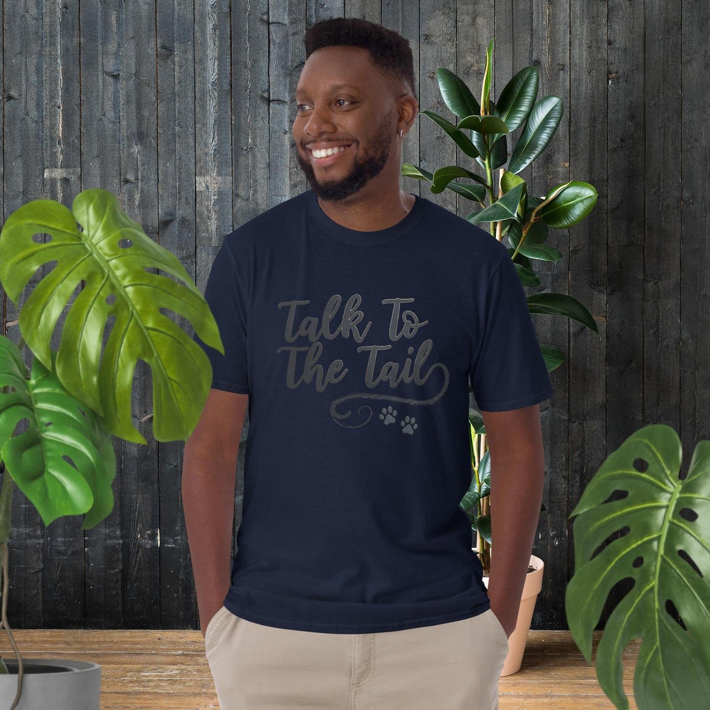 Fala Com a Cauda | T-Shirt Sassy para Amantes de Animais de Estimação