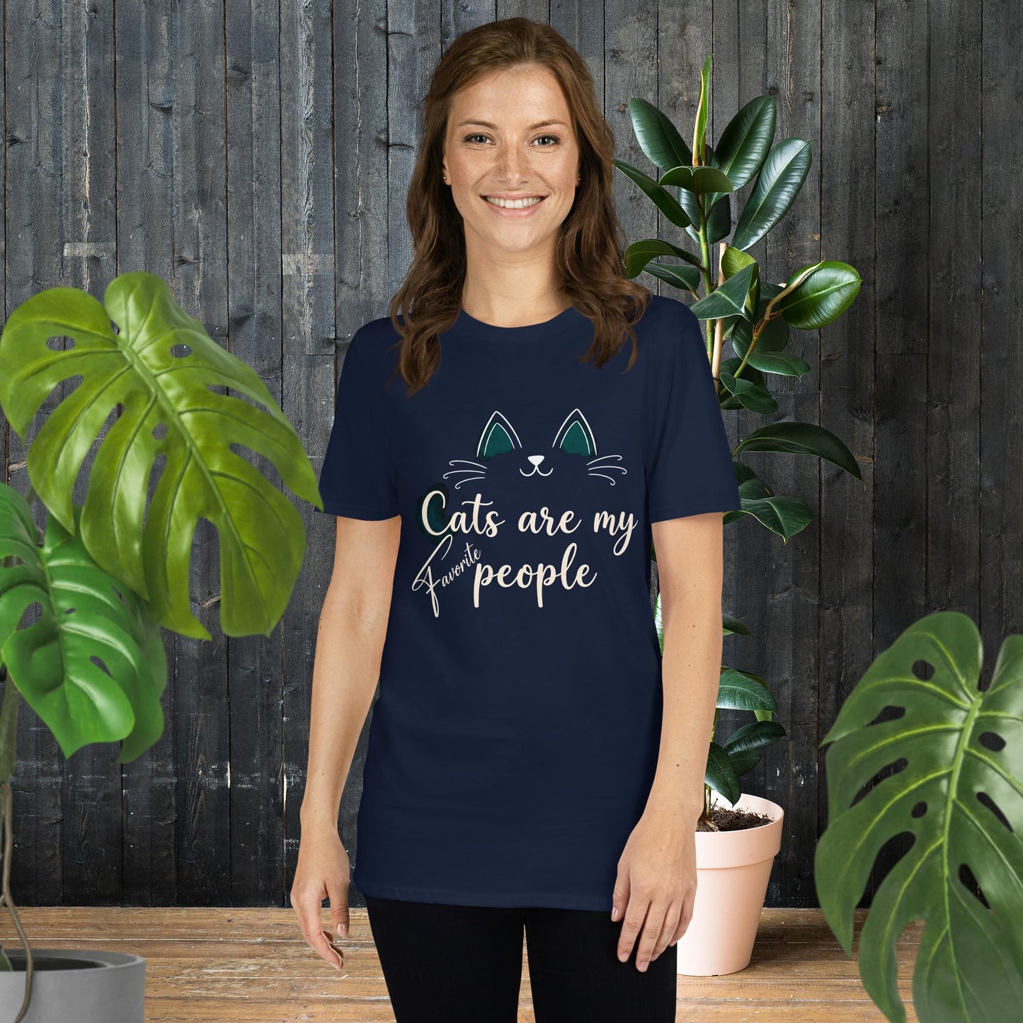 Os Gatos São o Meu Povo | T-Shirt para Amantes de Gatos