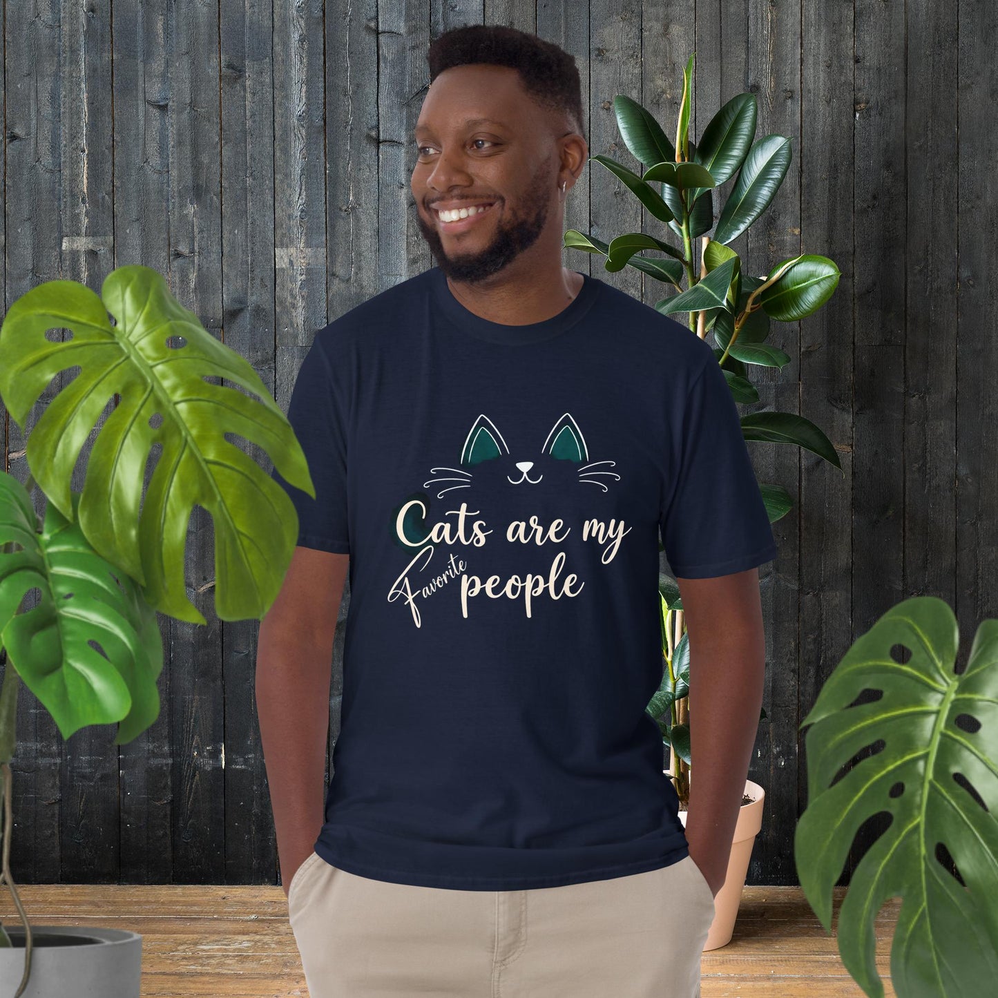 Os Gatos São o Meu Povo | T-Shirt para Amantes de Gatos