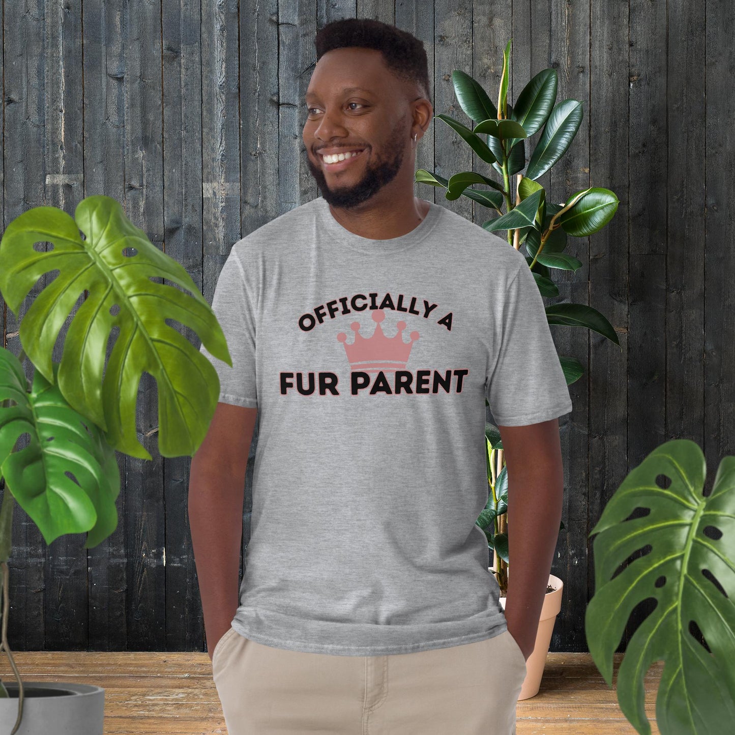 Offiziell ein Fell-Elternteil | Haustier-Elternteil T-Shirt