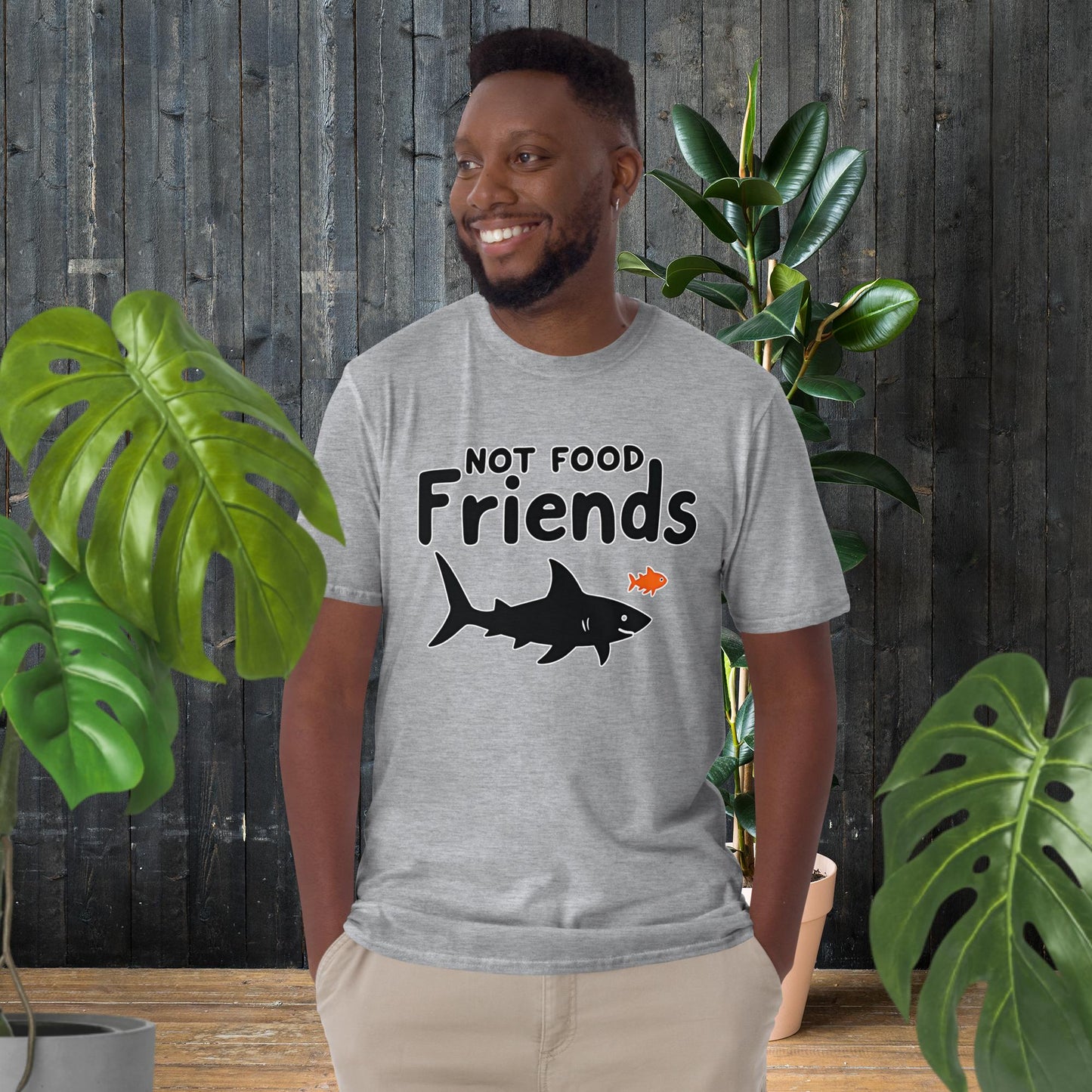 Pas des Amis à Déguster | T-shirt Marrant Requin