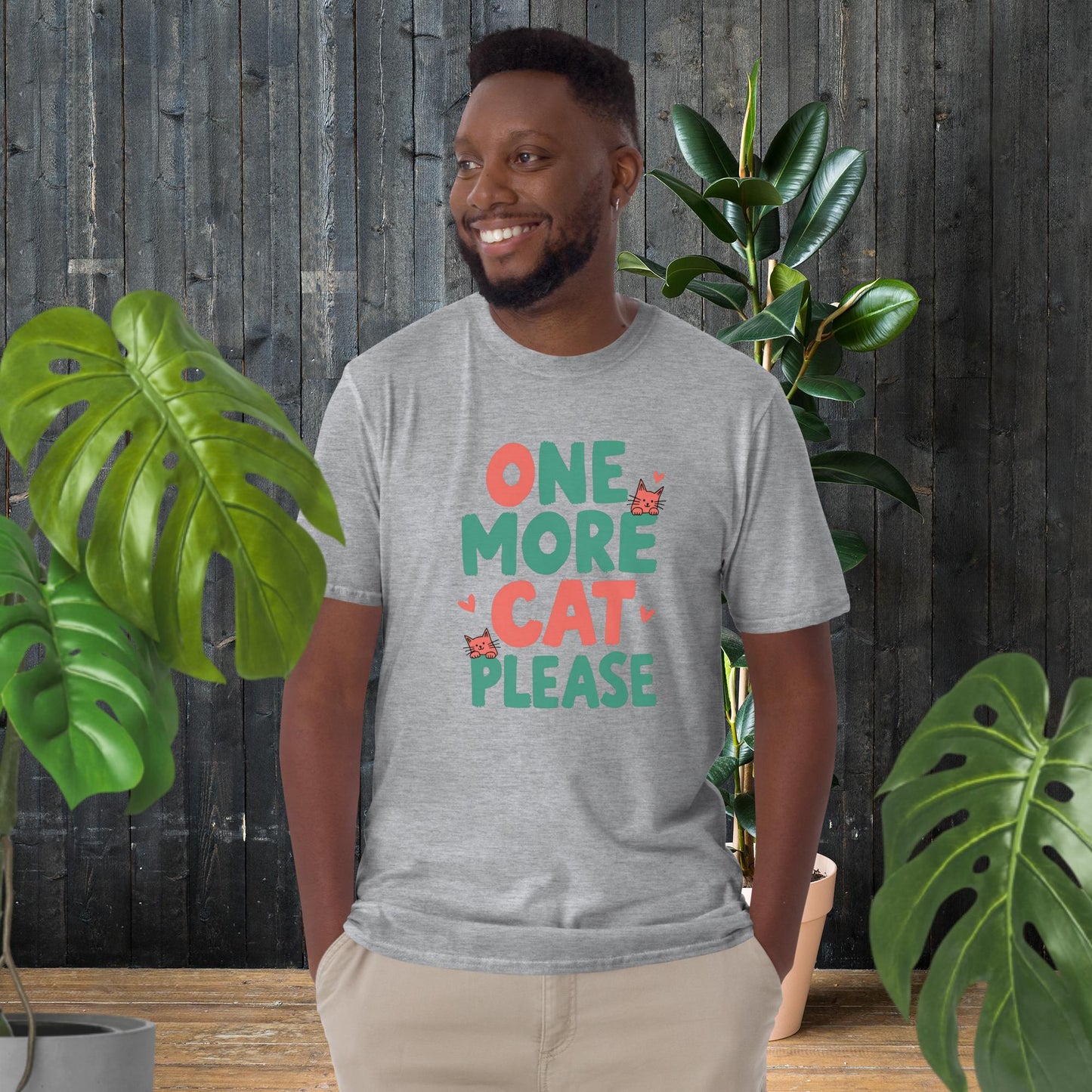 Noch eine Katze bitte | Lustiges Katzen-T-Shirt