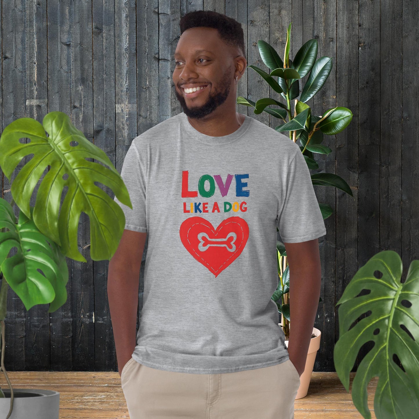 J'aime les chiens | T-shirt pour amoureux des chiens
