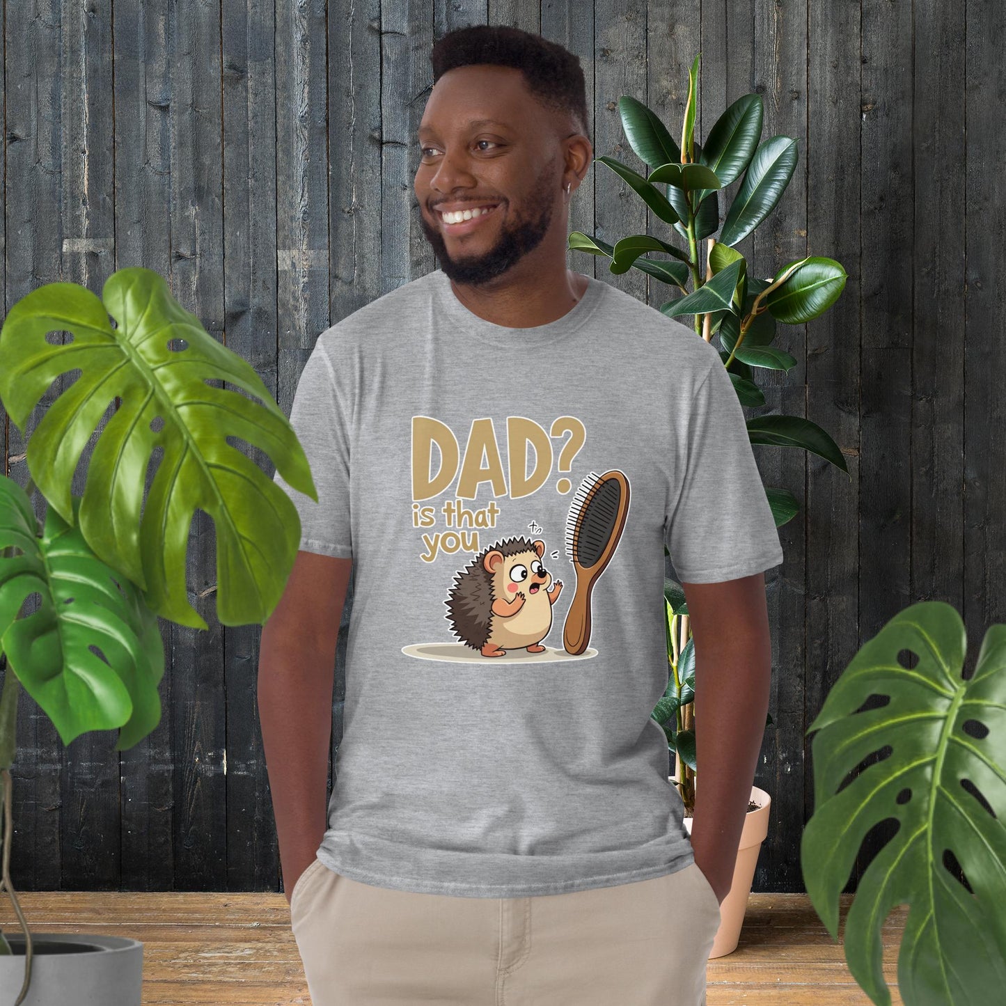 Papa? Bist du es? | Lustiges Igel-T-Shirt