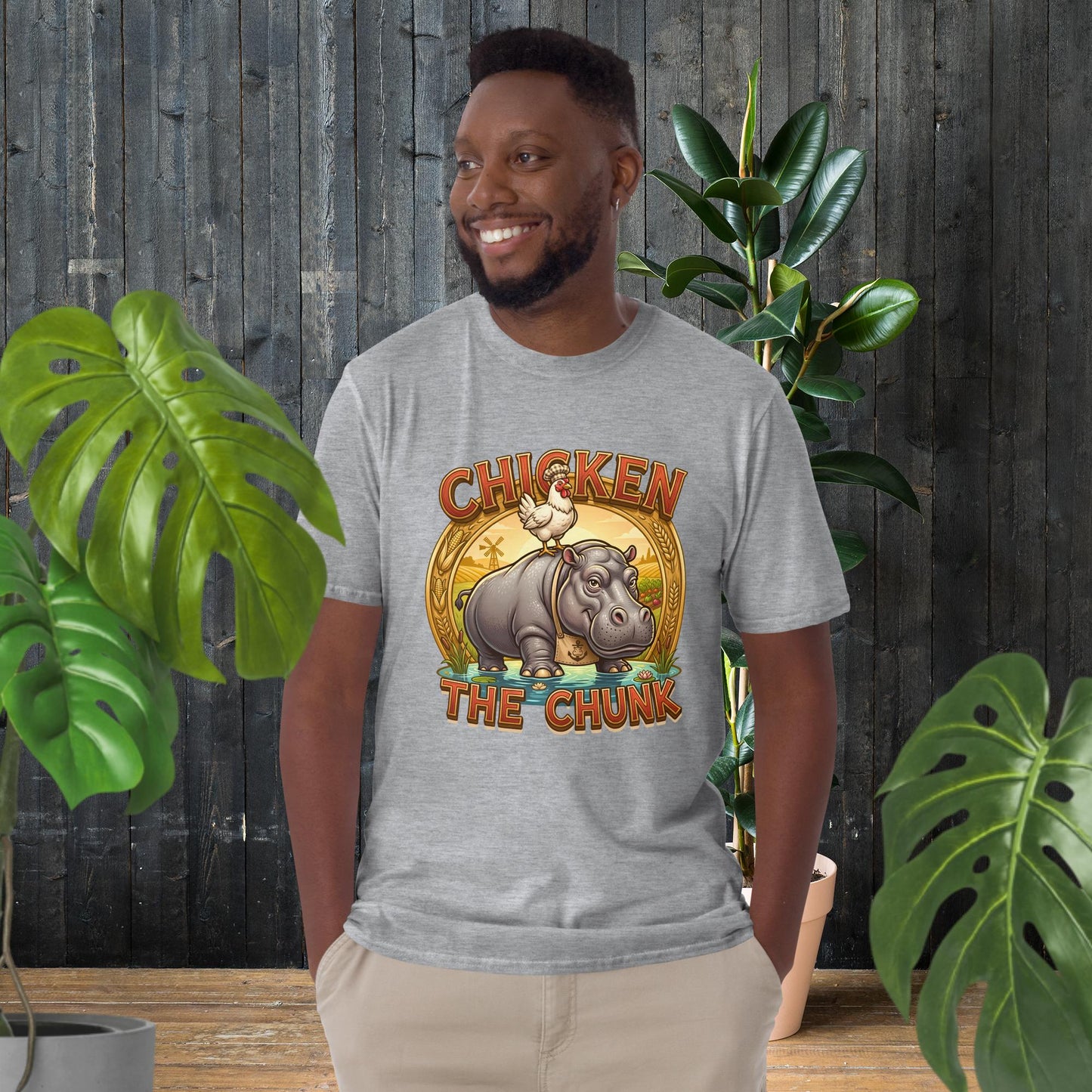 Chicken the Chunk | Chicken and Hippo T-Shirt