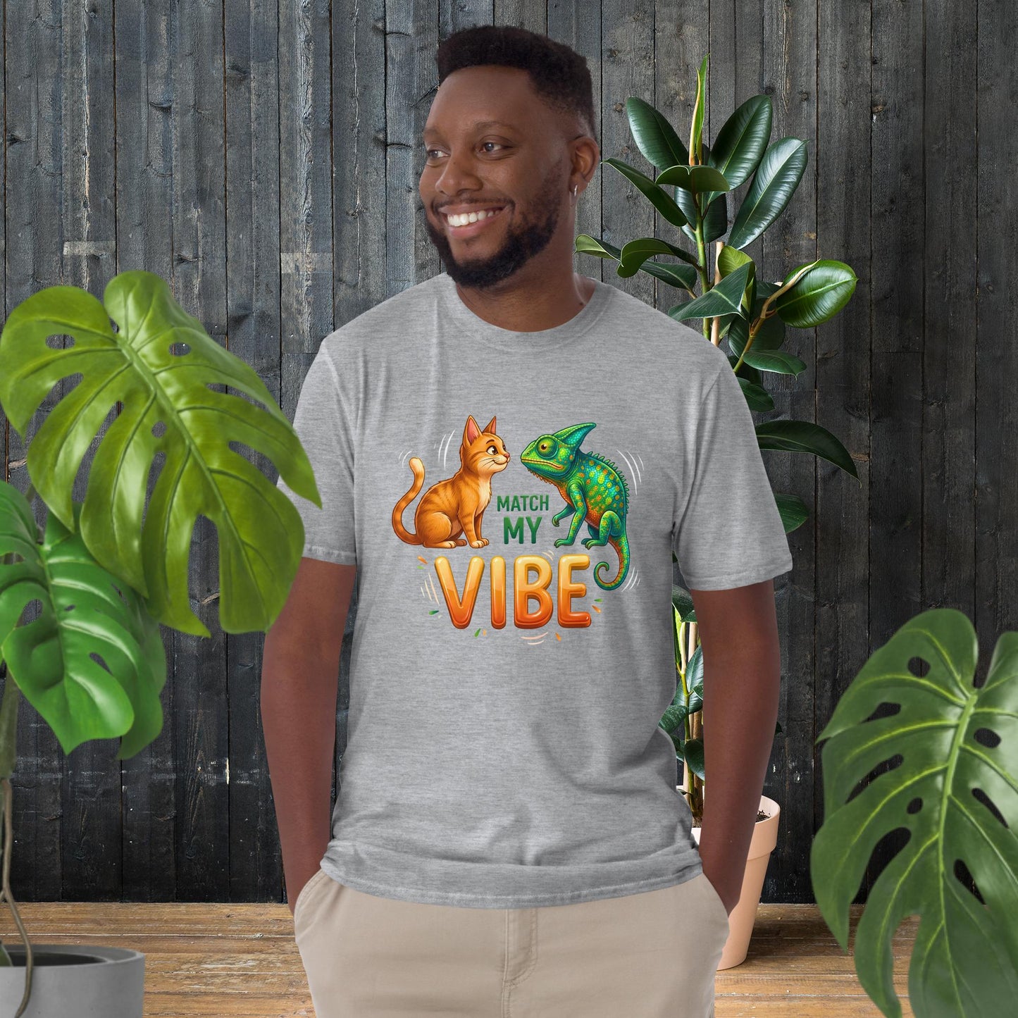 Combina com a Minha Vibe | Camiseta Engraçada de Animal