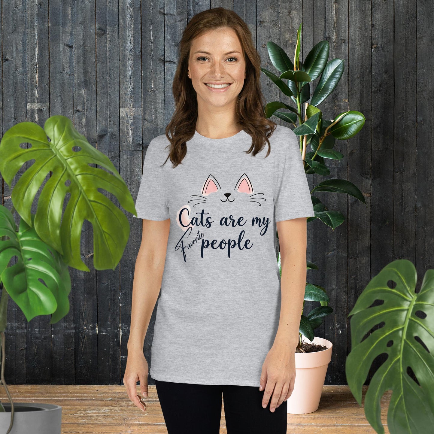Os Gatos São o Meu Povo | T-Shirt para Amantes de Gatos