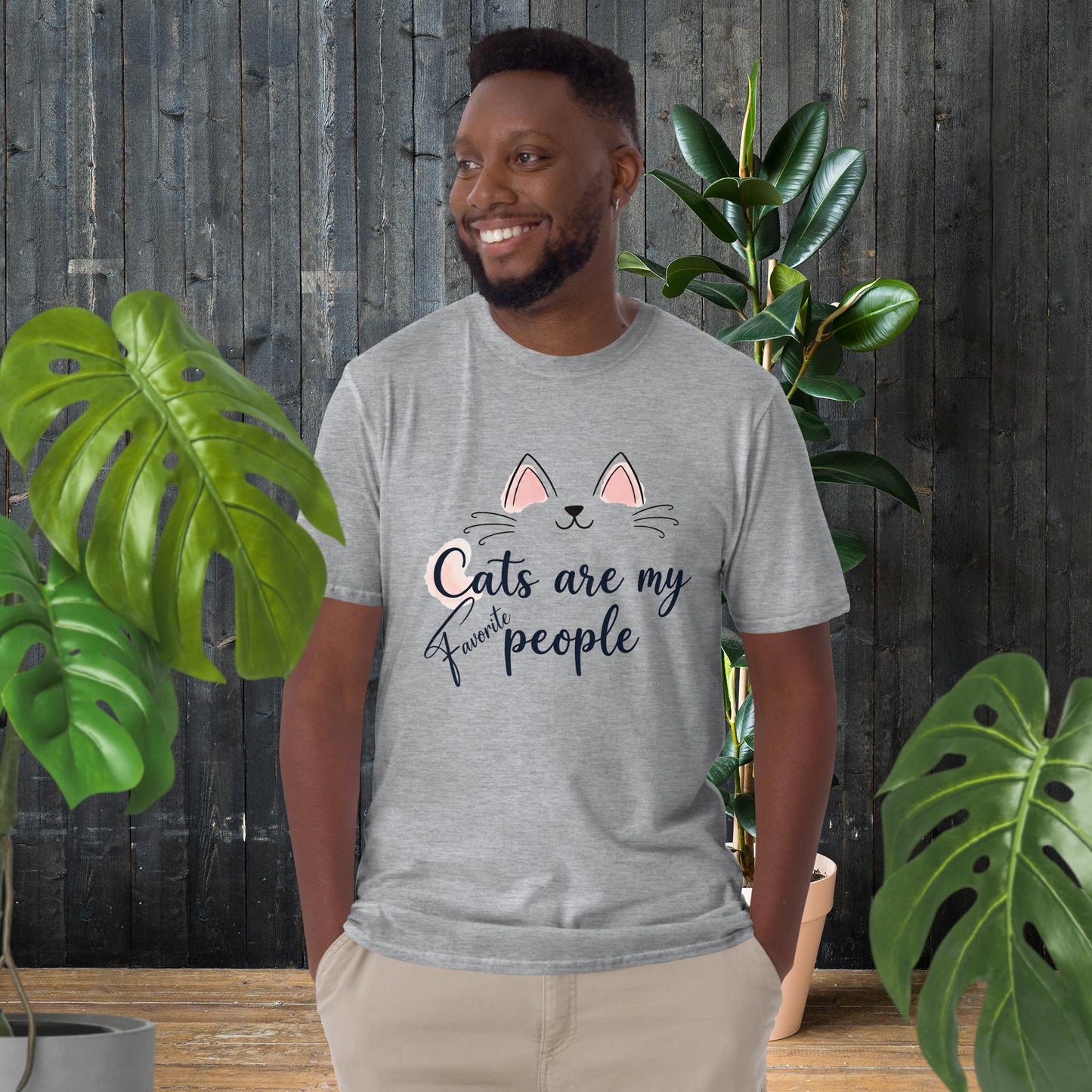 Os Gatos São o Meu Povo | T-Shirt para Amantes de Gatos